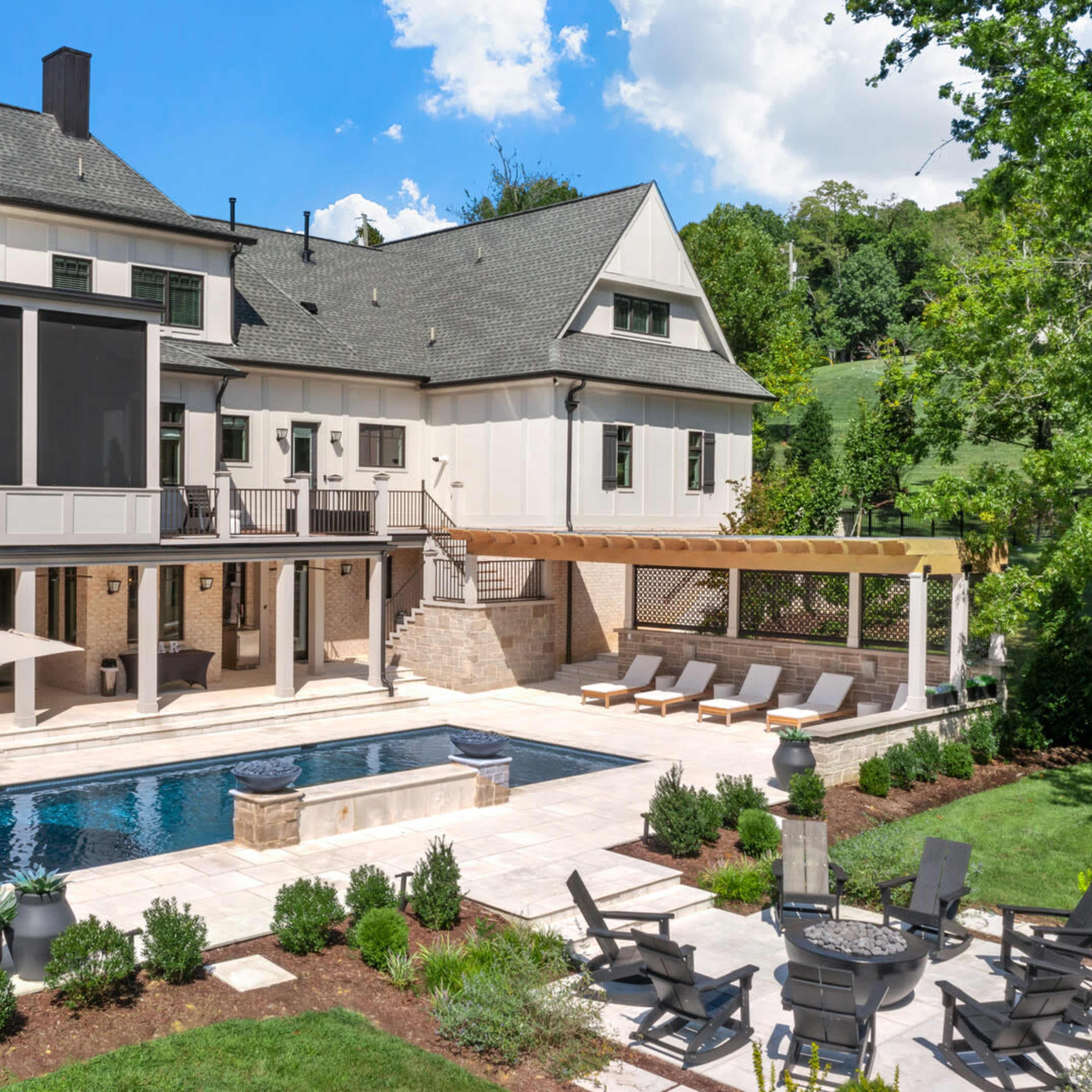 Nashville Estate Residence with Resort Style Pool Image in Oak Hill, Oak Hill, TN