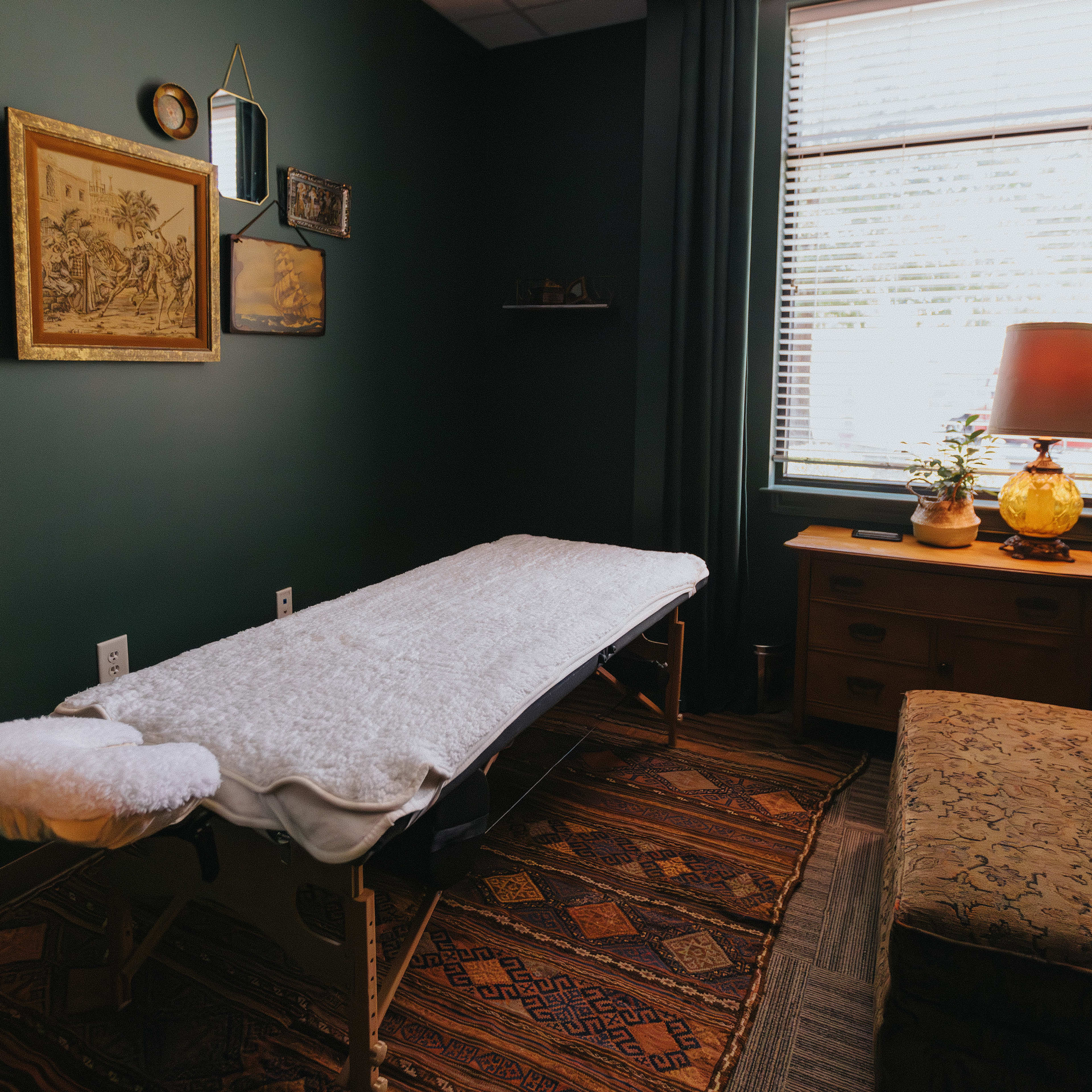Bohemian Bodywork Office in Wellness Coworking Space Image in East Nashville, Nashville, TN
