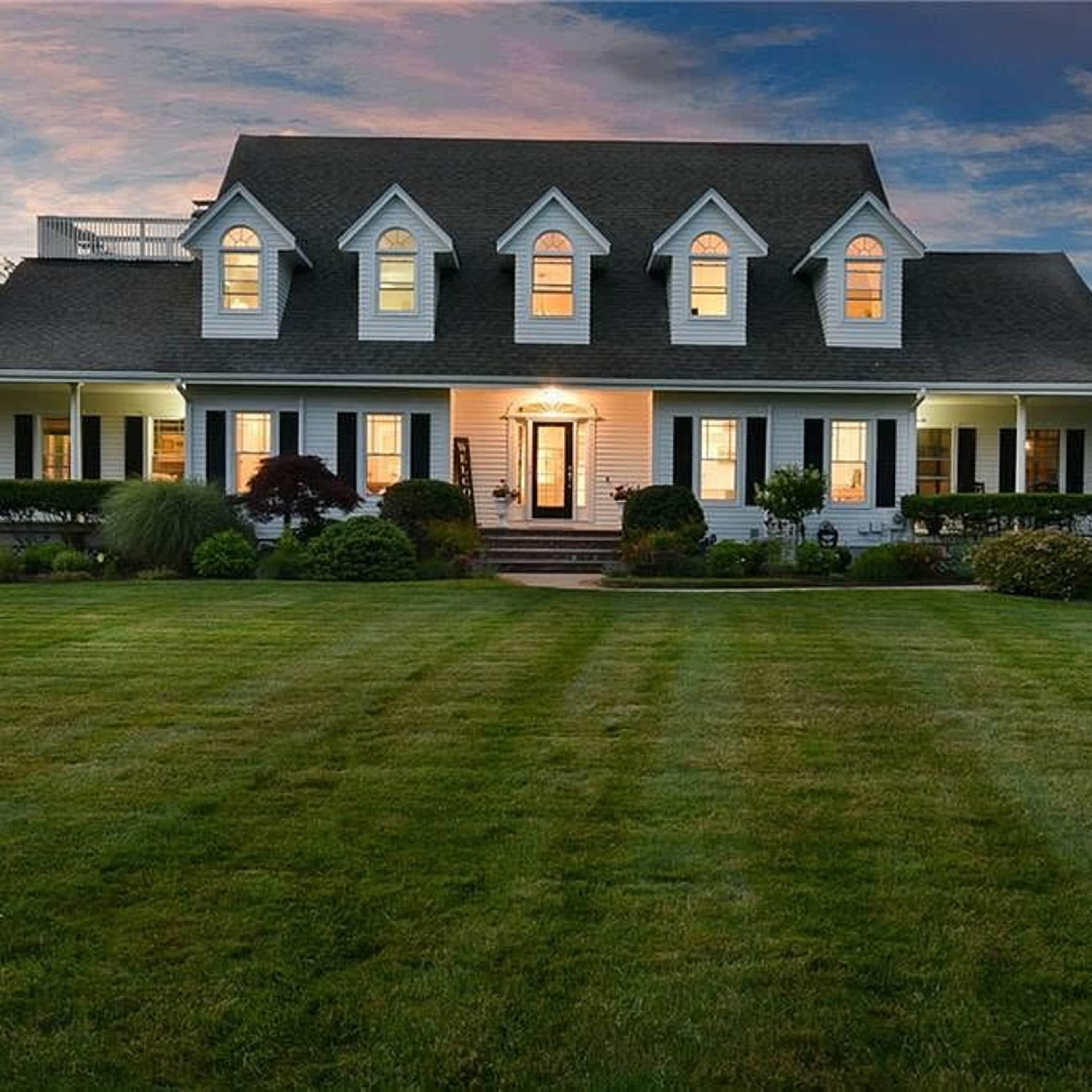 Modern Cape on 2 acres near the beach Image in Narragansett, Narragansett, RI