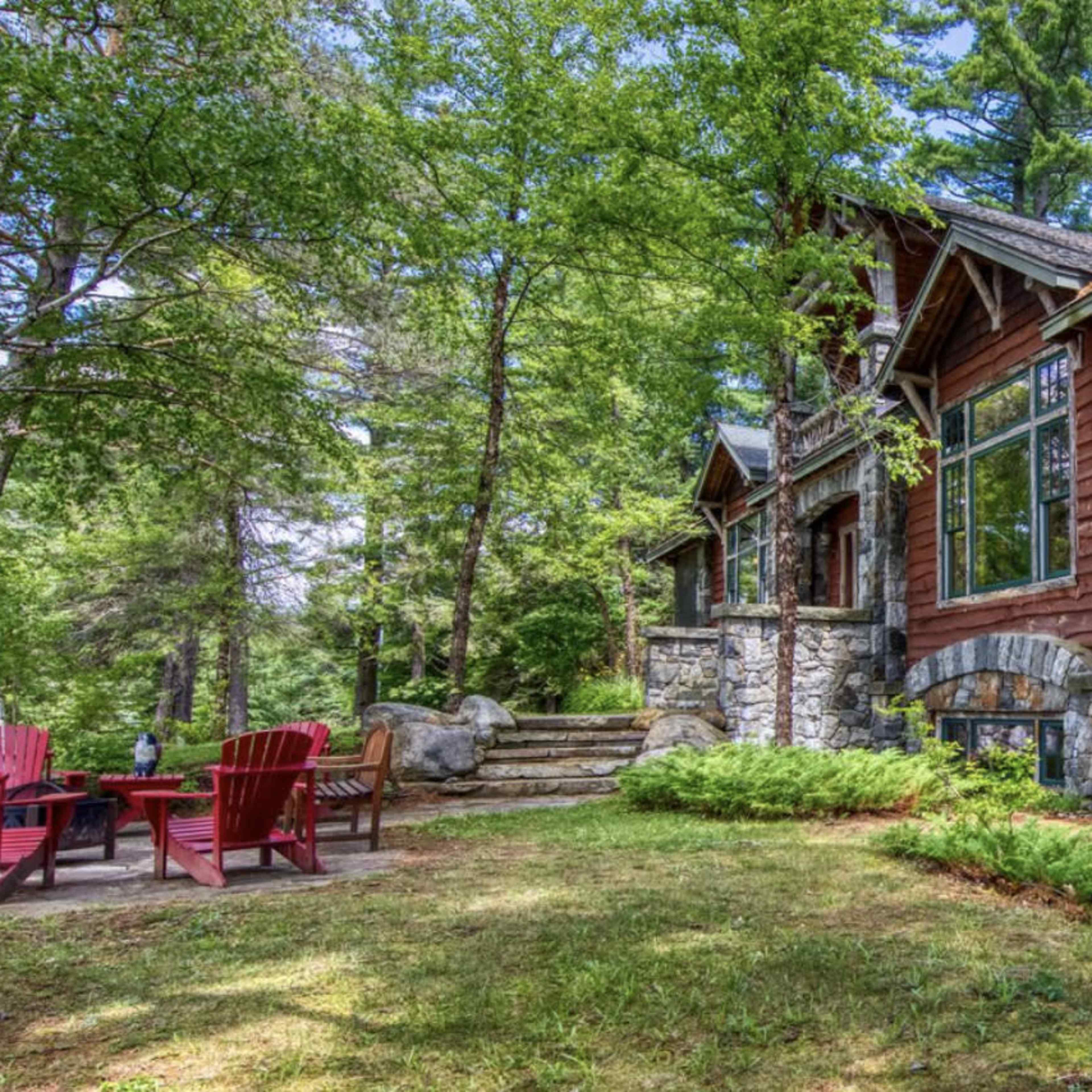 Adirondack Chalet with Gorgeous Mirror Lake Views Image in North Elba, Lake Placid, NY
