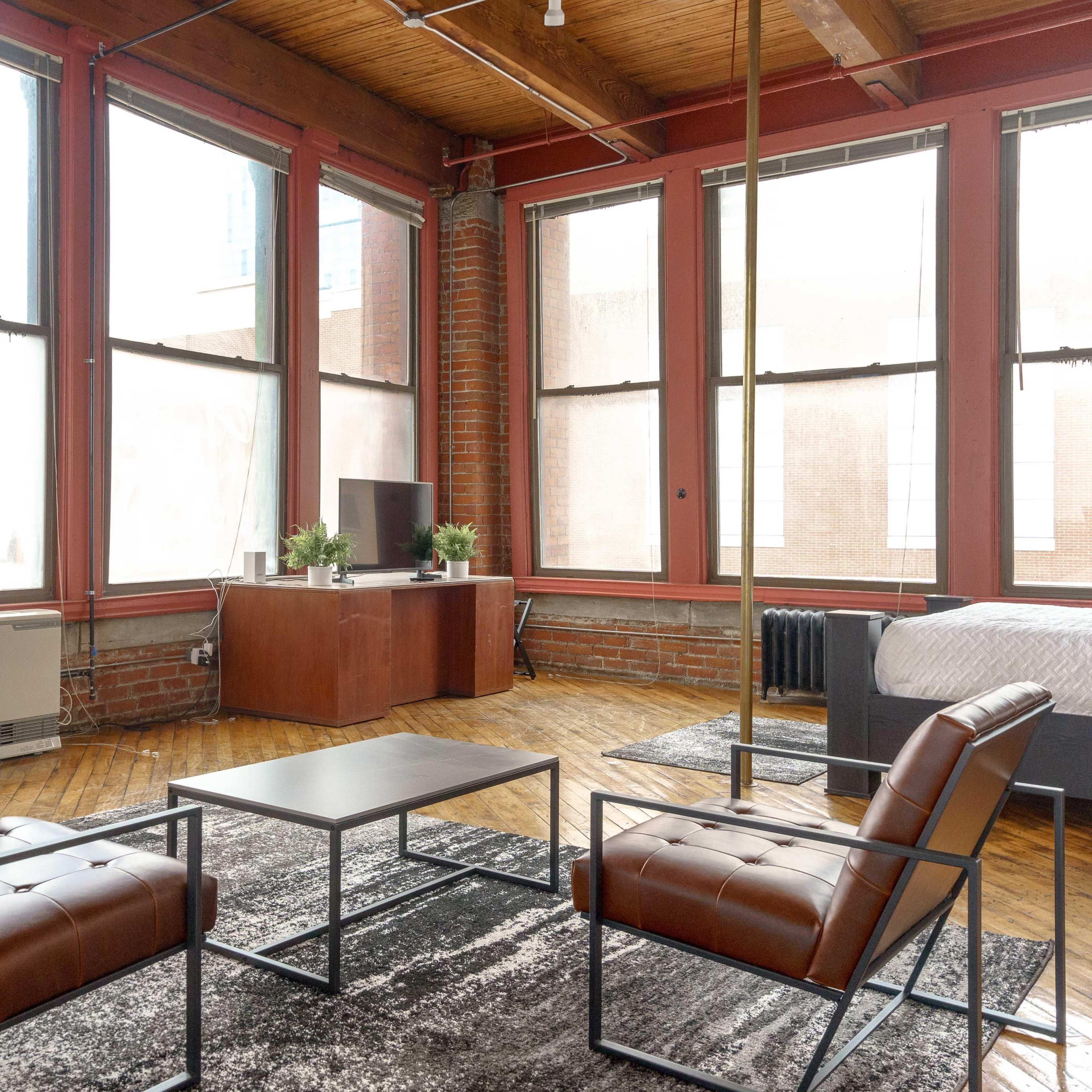 Greektown Loft with Stripper Pole Image in Downtown Detroit, Detroit, MI