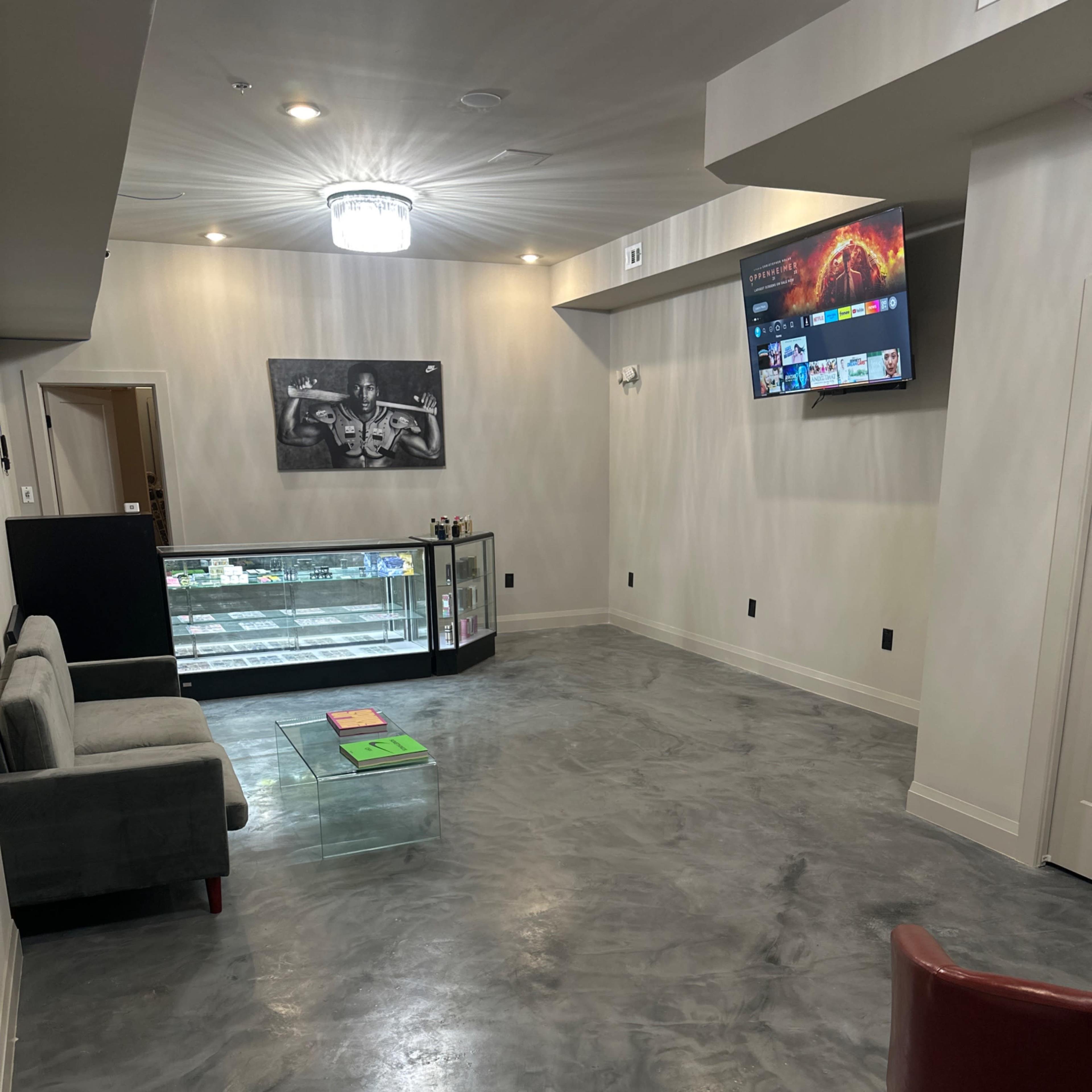 Modern, sports inspired lounge feel. Image in Northwest Washington, Washington, DC