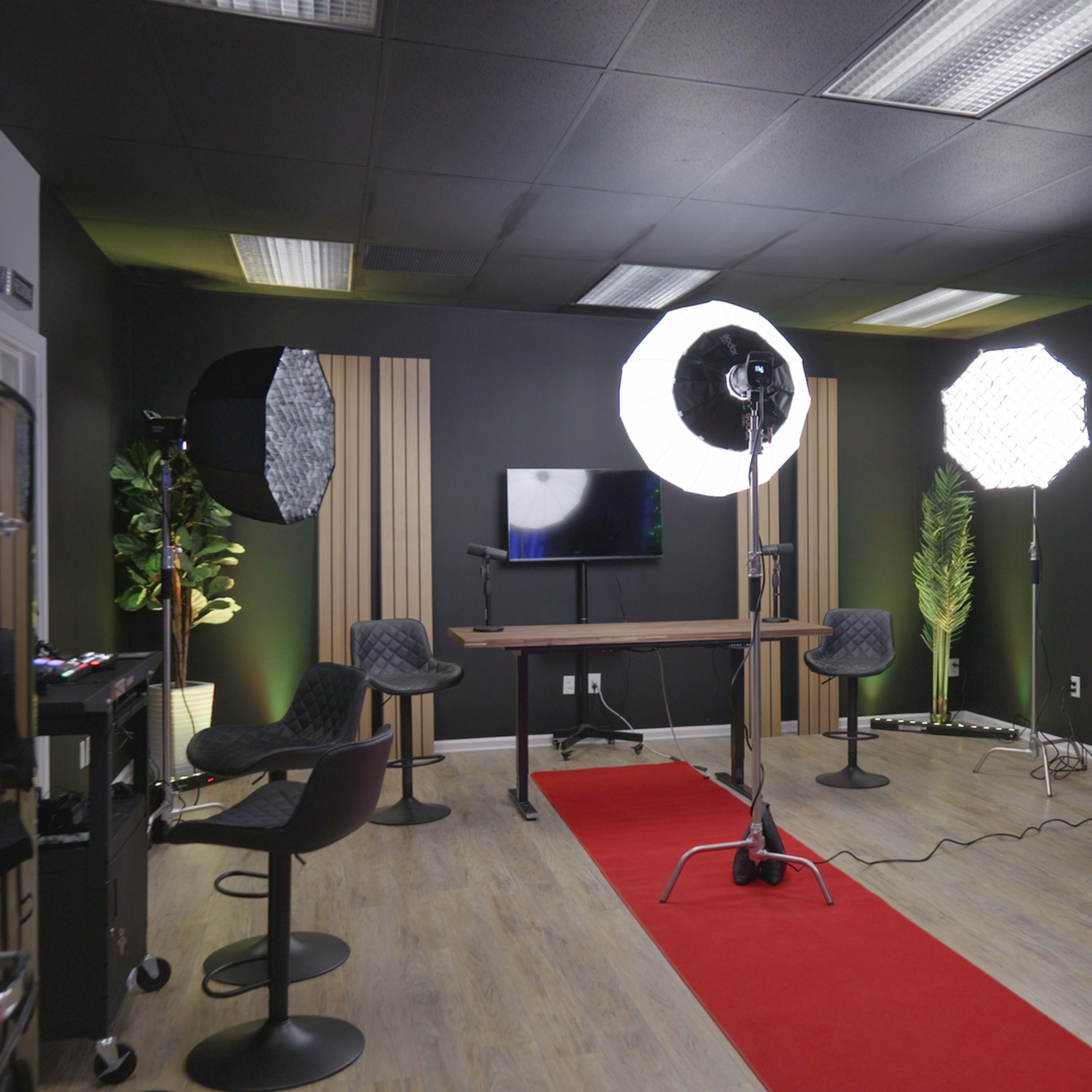 Modern Downtown Creator Podcast Studio Image in Village of Clarkston, Village of Clarkston, MI