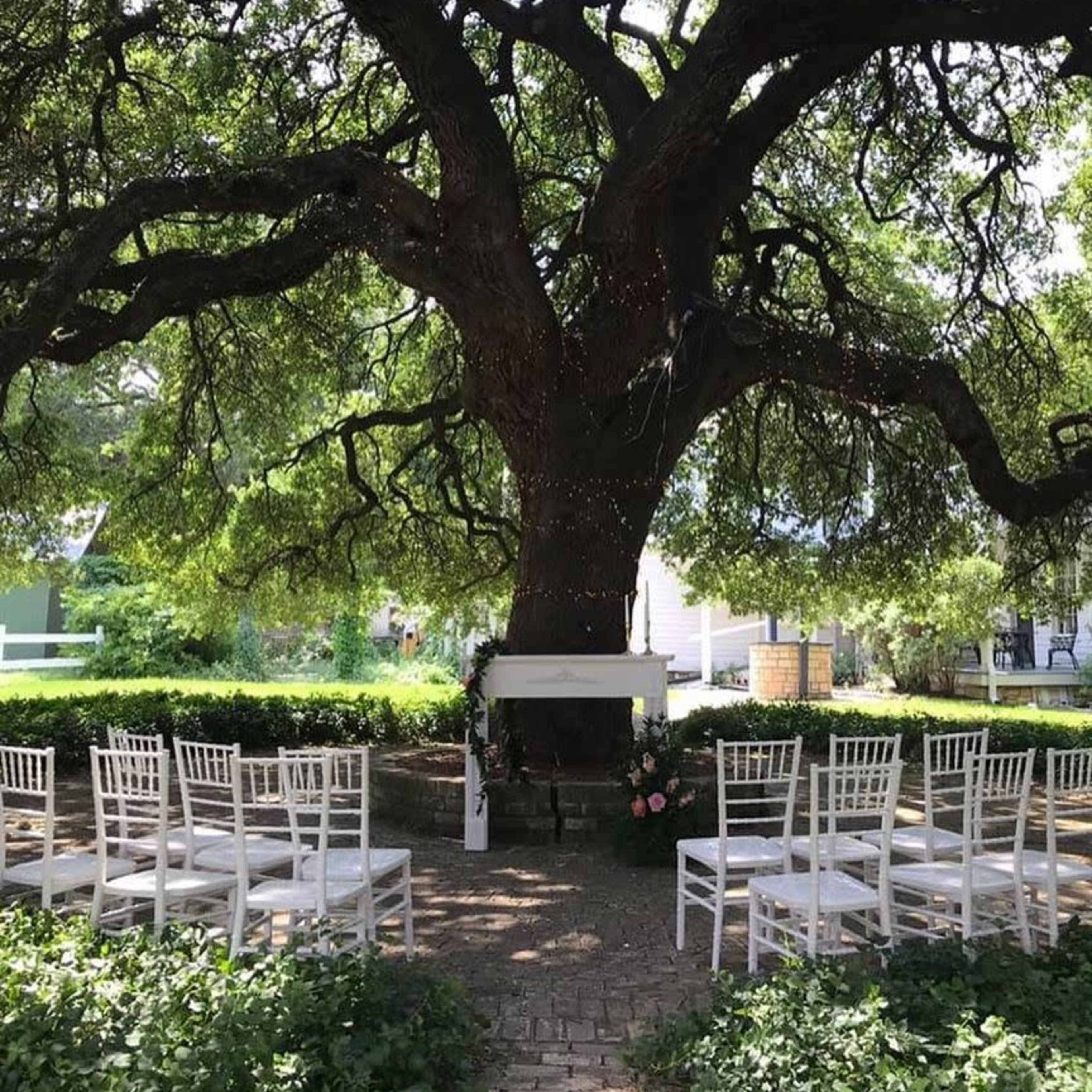 Venue featuring a historic chapel, est. 1901, just outside Austin, TX. Image in Salado, Salado, TX