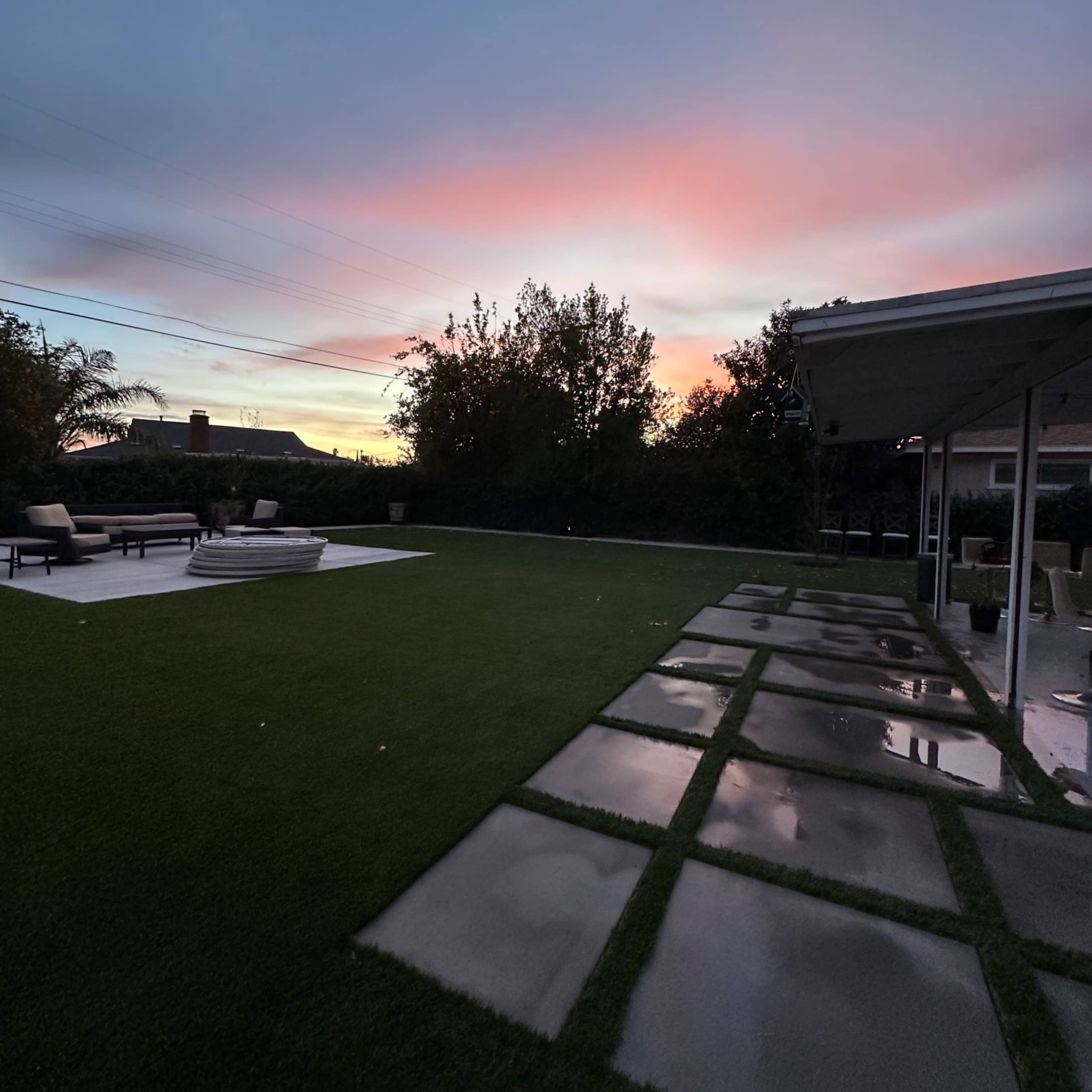 Blank canvas backyard Image in Winnetka, Los Angeles, CA