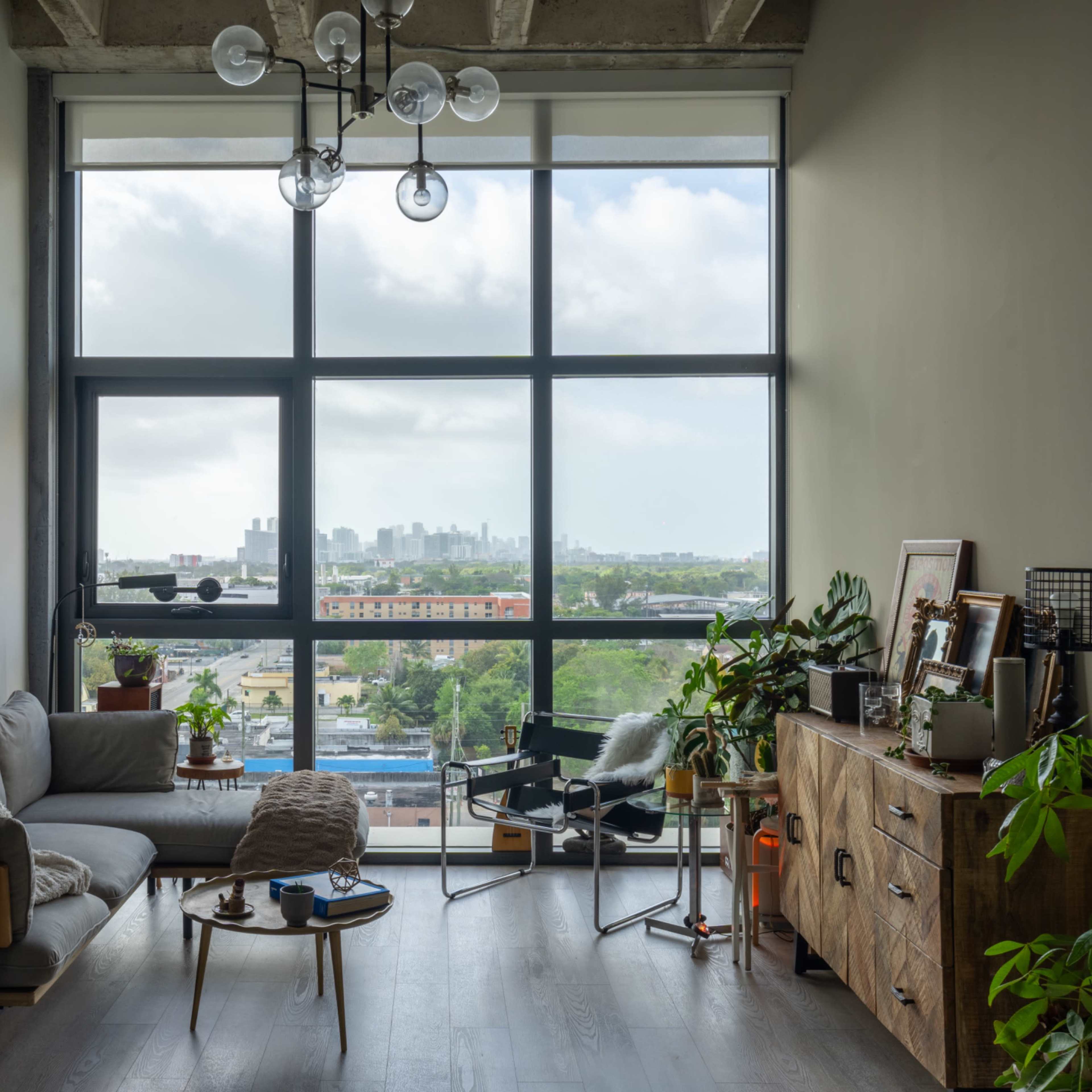 Industrial Lush loft with city views Image in Little River, Miami, FL