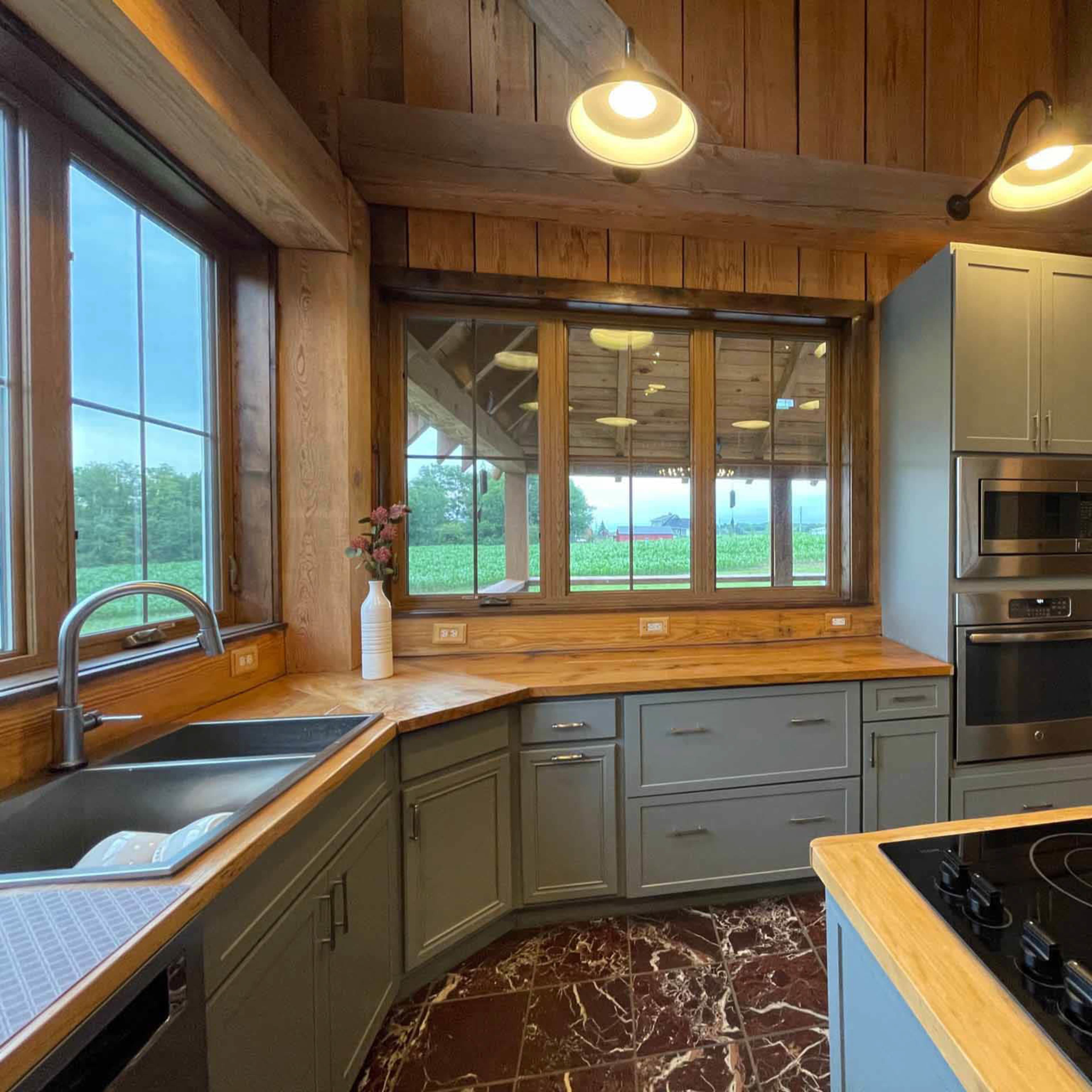 Rural Timber Frame Barn Home Image in Zeeland charter Township, Zeeland charter Township, MI