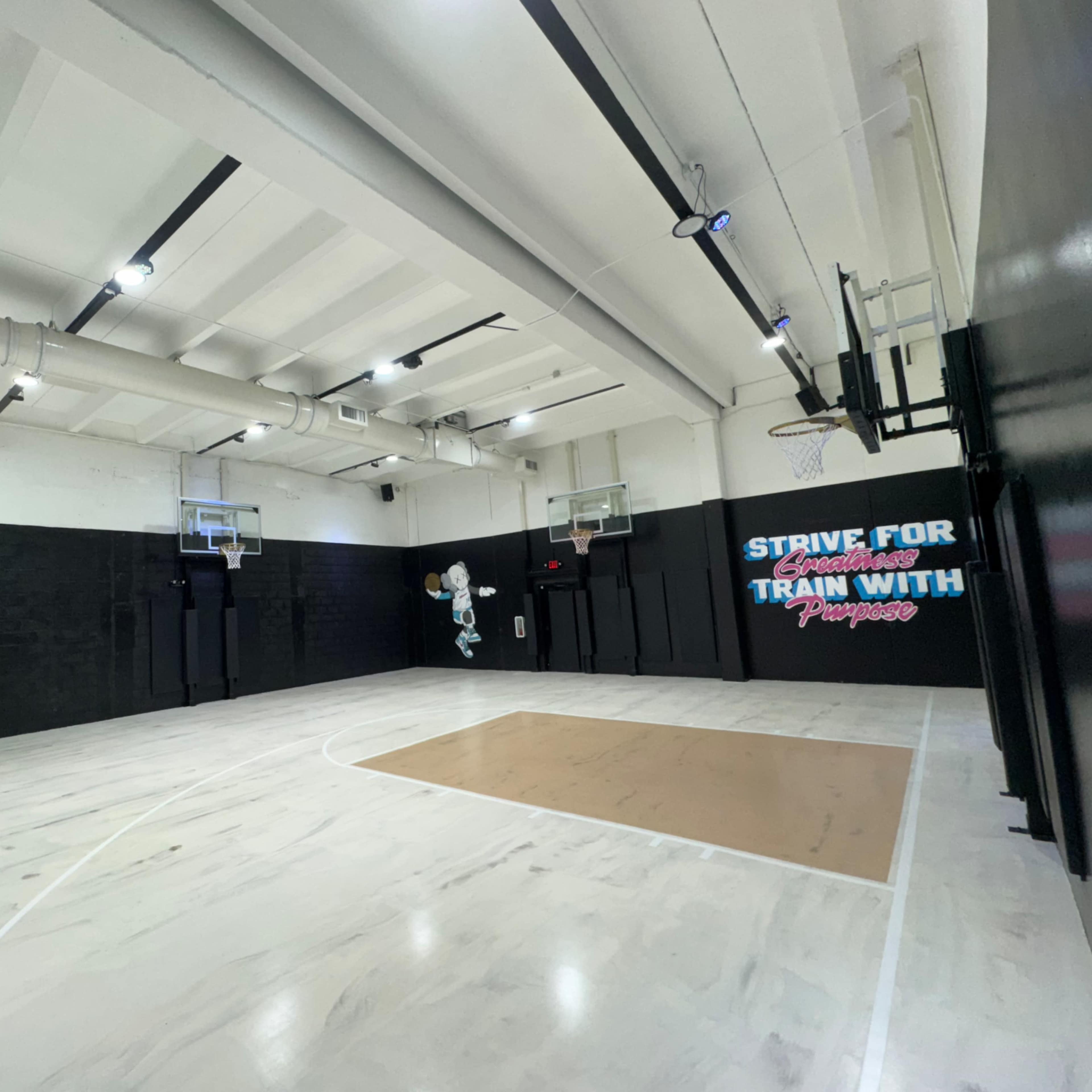 Miami Basketball Court Venue Image in , Miami, FL