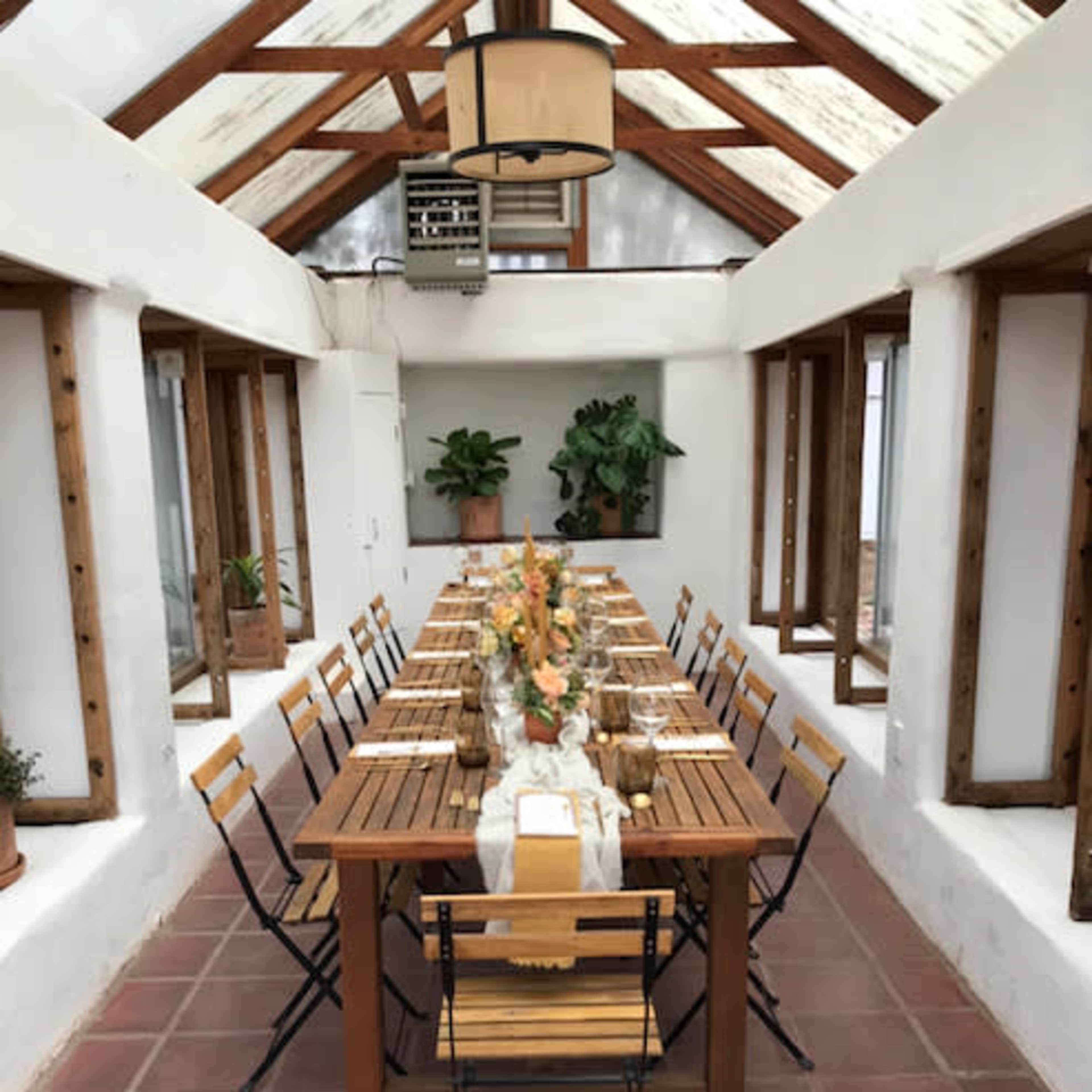 Modern Adobe Greenhouse Image in Santa Fe, Santa Fe, NM