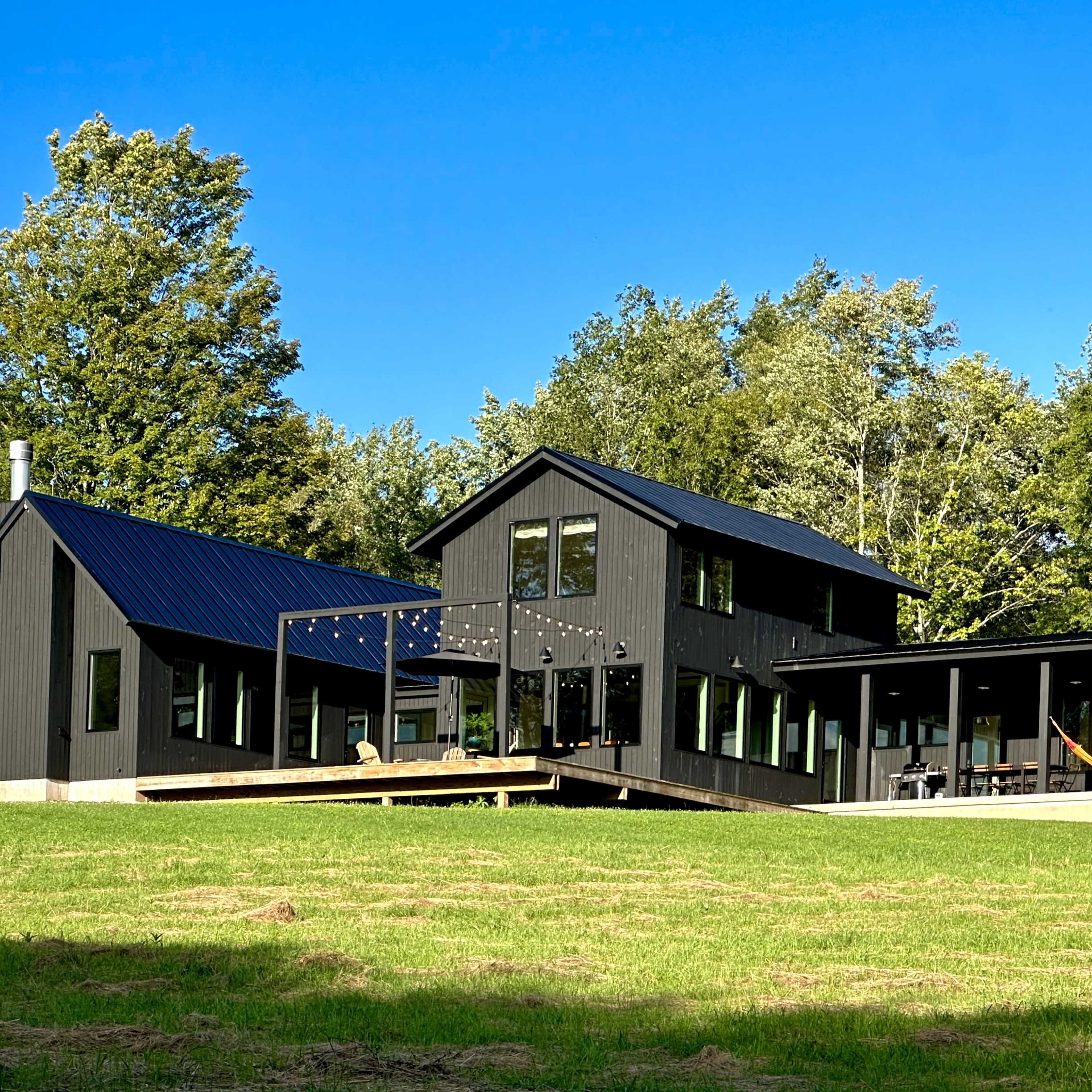 Upstate Modern Classic Image in Bethel, Swan Lake, NY