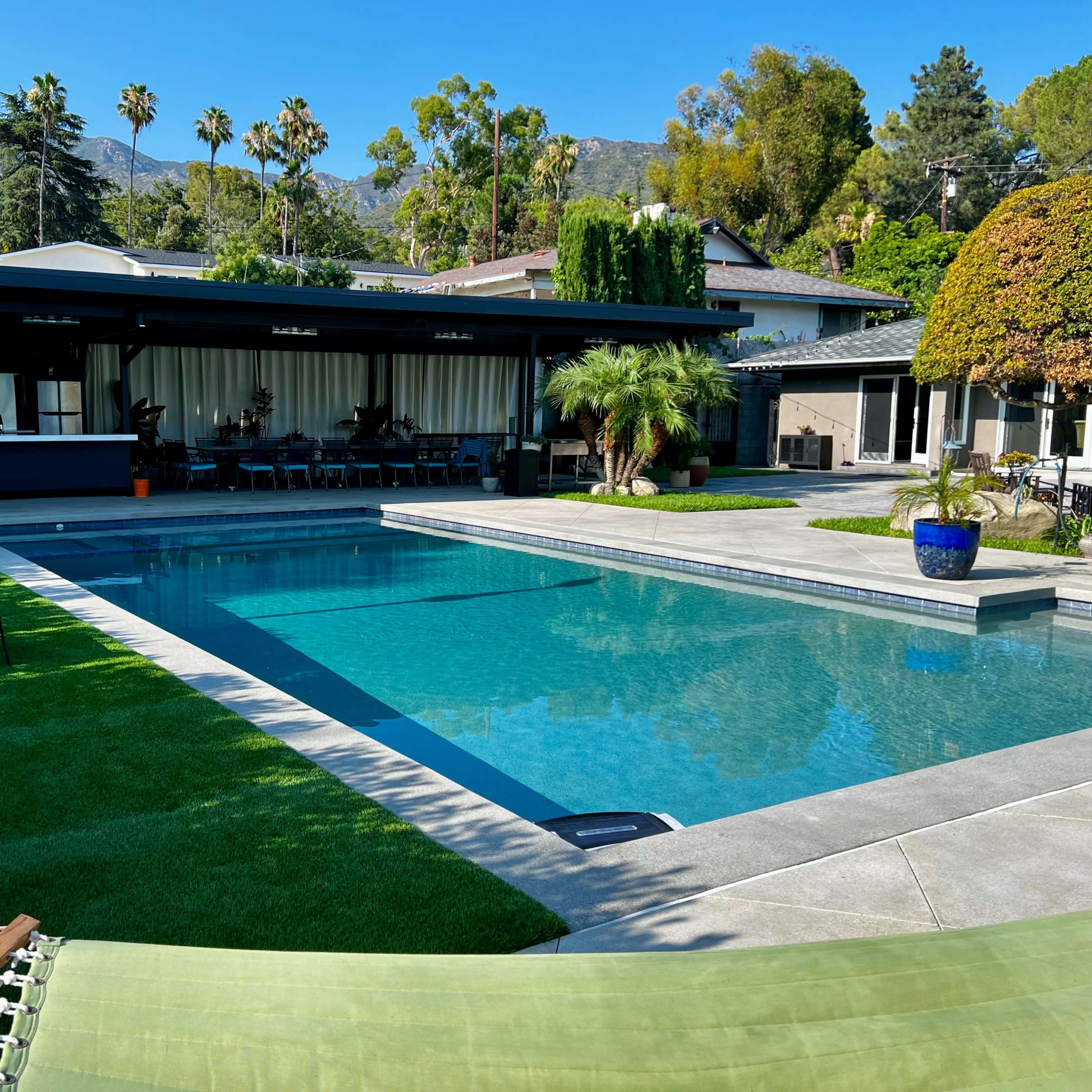 suburban backyard Image in La Crescenta-Montrose, La Crescenta-Montrose, CA