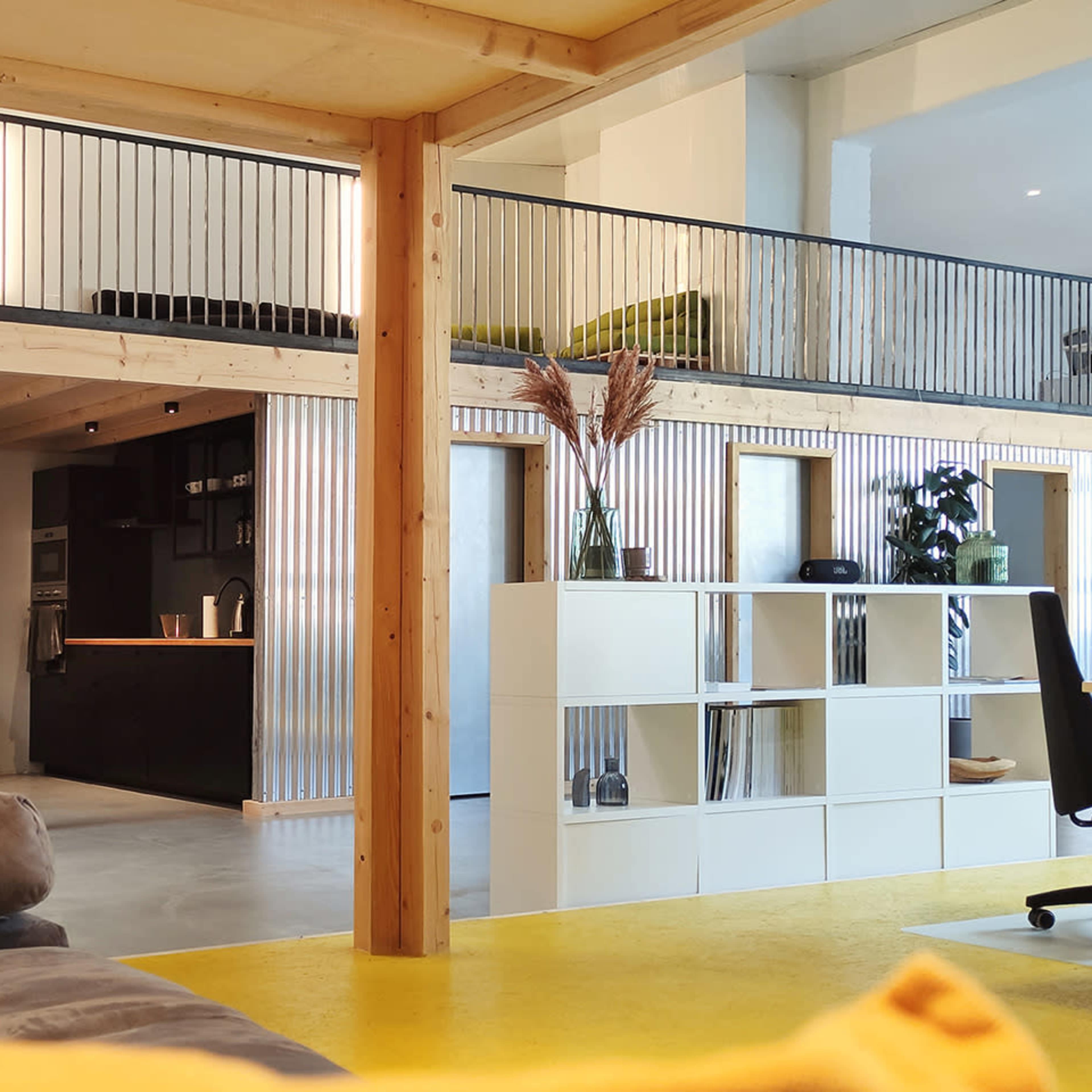 Modernes Atelierloft mit Tageslicht für Events, Workshops, Showroom, Produktionen oder als Living Office Bild in Düsseldorf, Düsseldorf, NRW