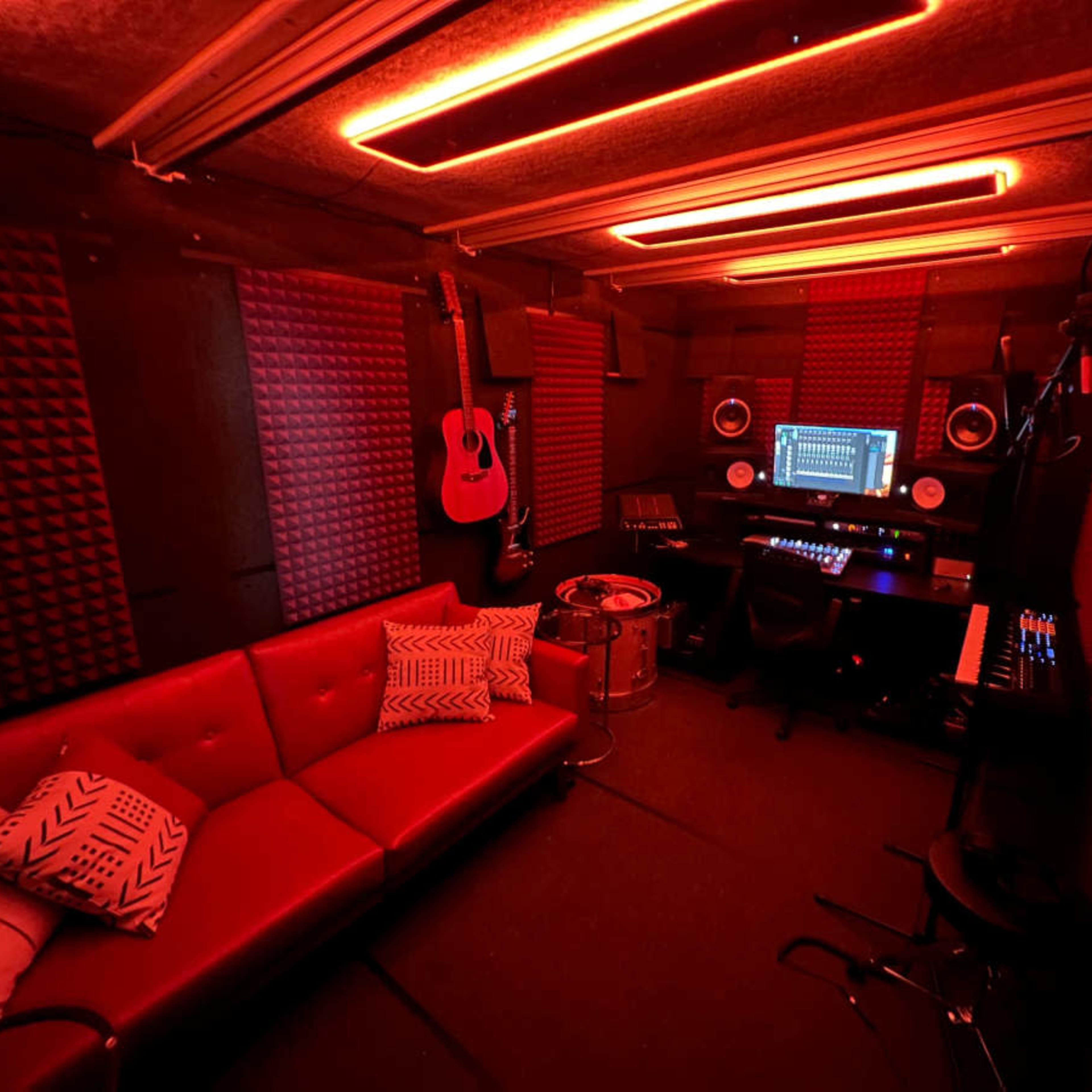 Downtown Office/Studio with Skyline View and a State of the Art Whisper Room Recording Studio. Image in Downtown, Raleigh, NC