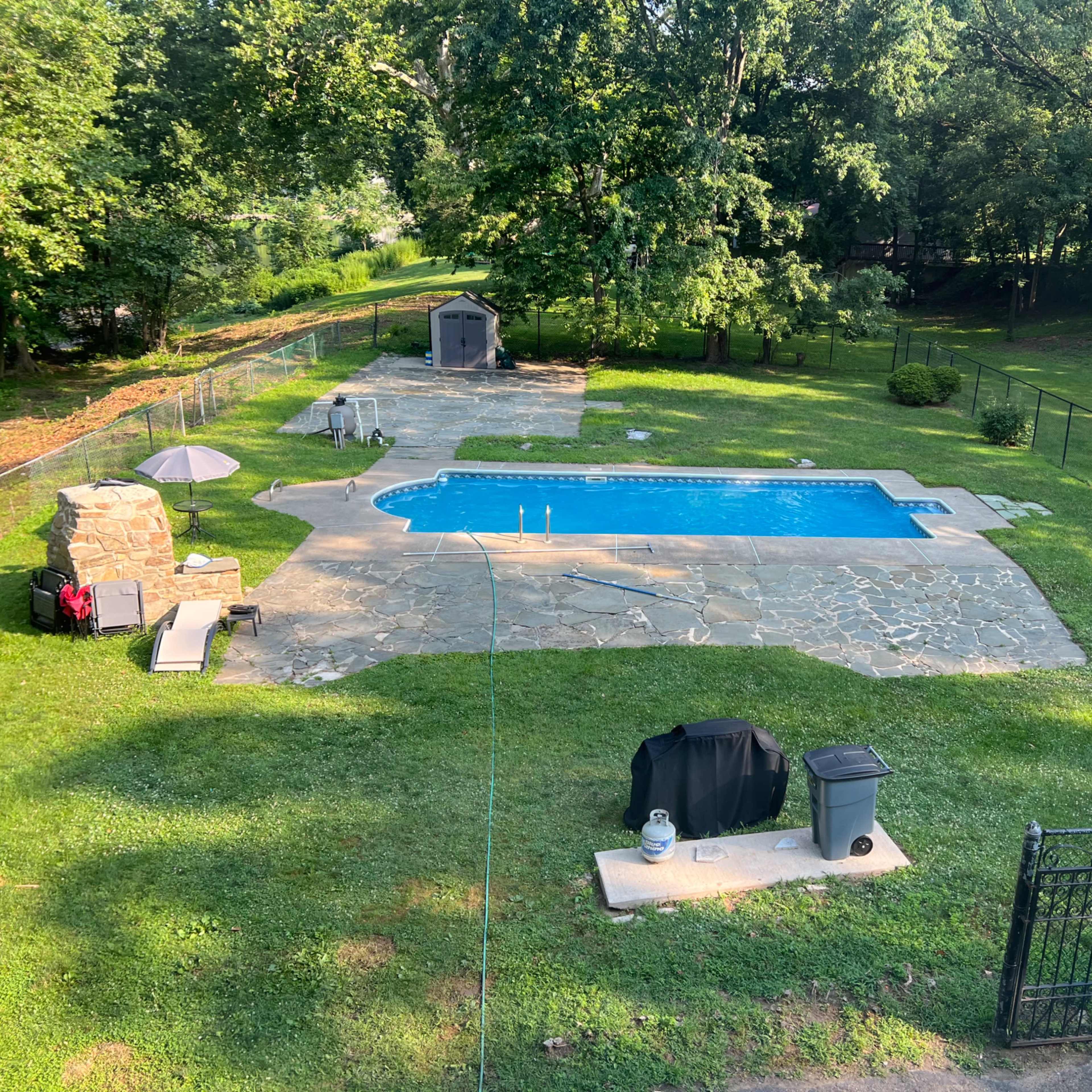Beautiful River front home with private pool Image in Harmony, Phillipsburg, NJ