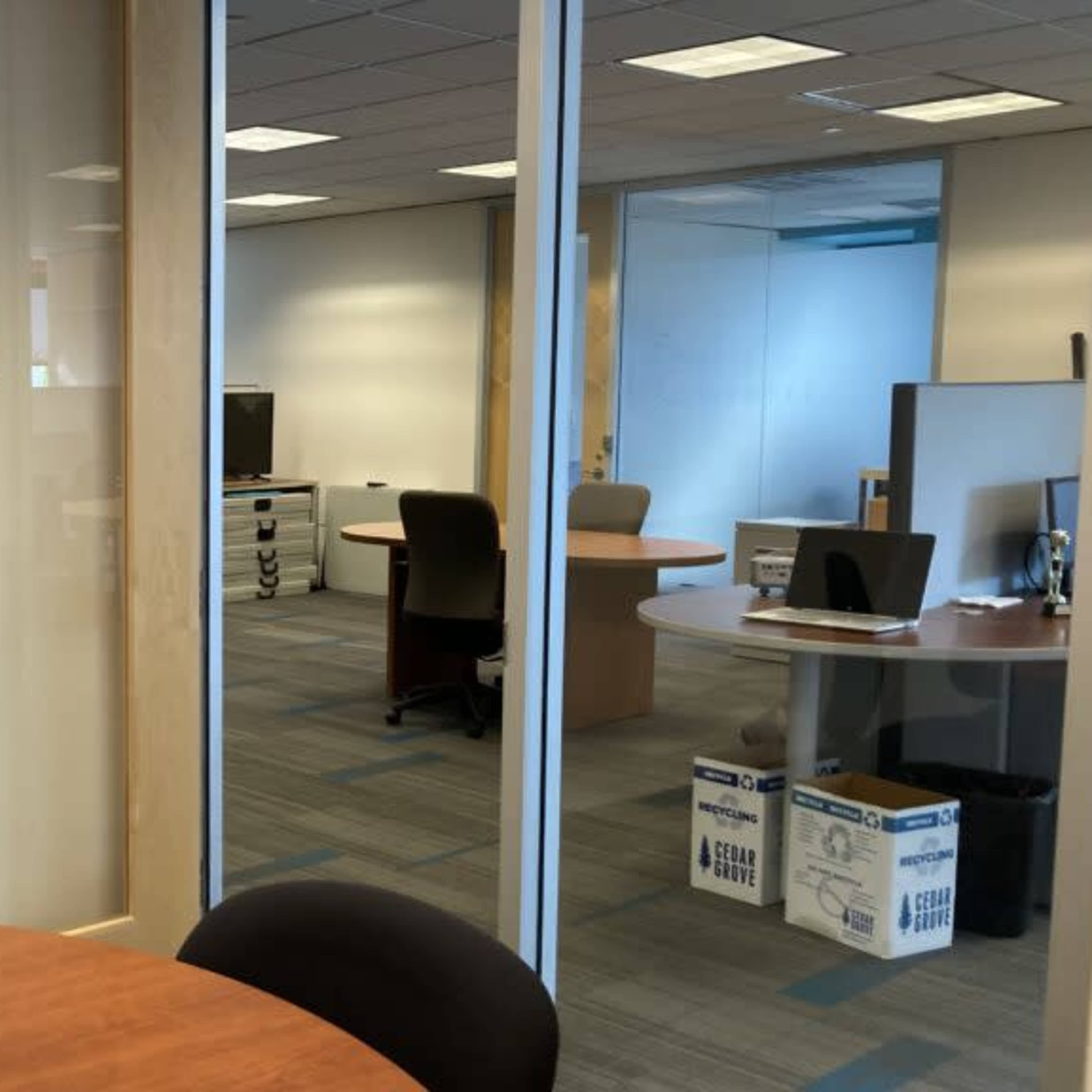 Avocado: 4-Person Conference Room for Team Collaboration Image in Central Business District, Seattle, WA