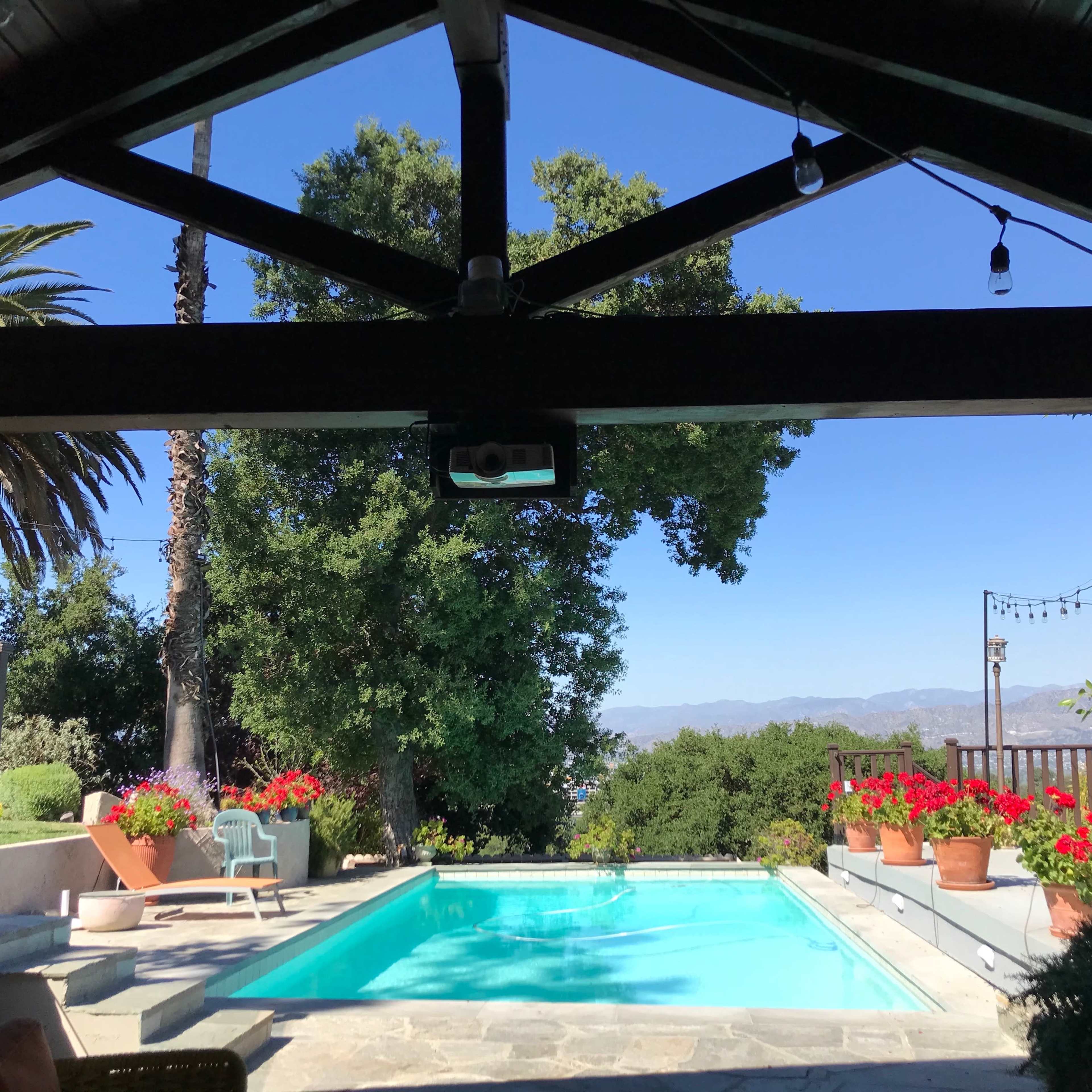 Hollywood Hills Sun-drenched Garden and Cottage Image in Central LA, Los Angeles, CA