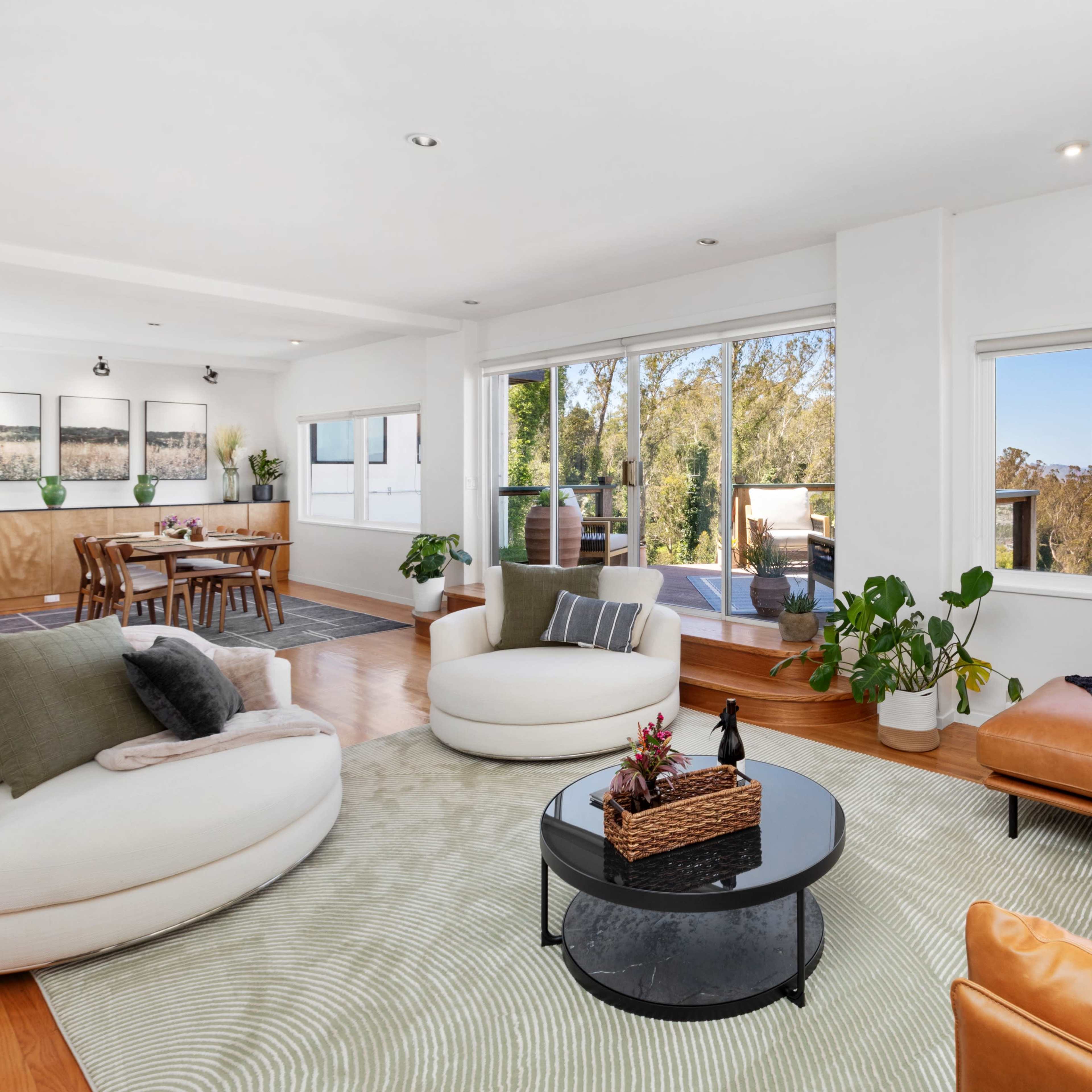Spacious, bright, top of SF home with sweeping city views Image in Clarendon Heights, San Francisco, CA