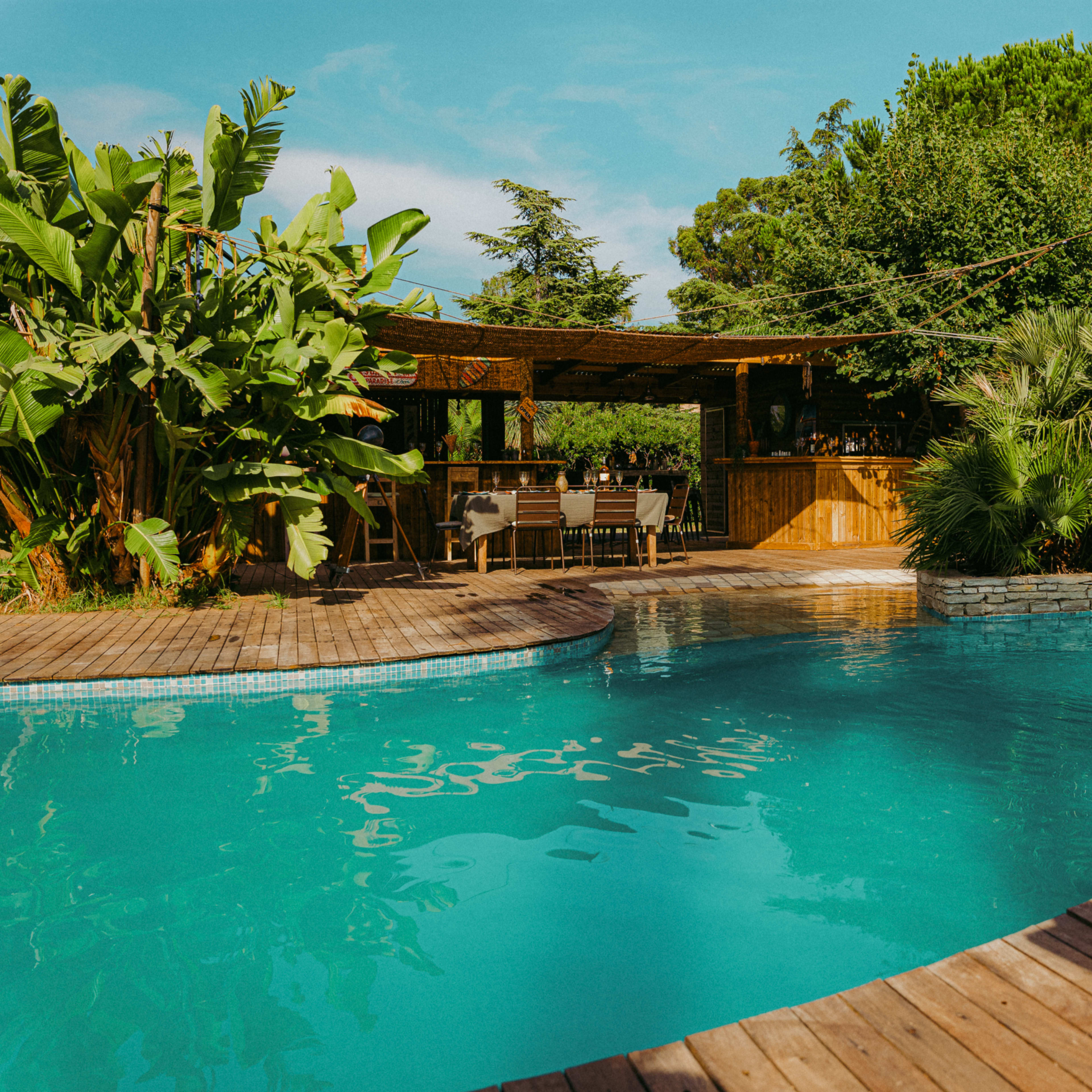 Salle de réception/poolhouse et jardin exotique de 2500m2 Image dans Hyères, Hyères, Provence-Alpes-Côte d'Azur