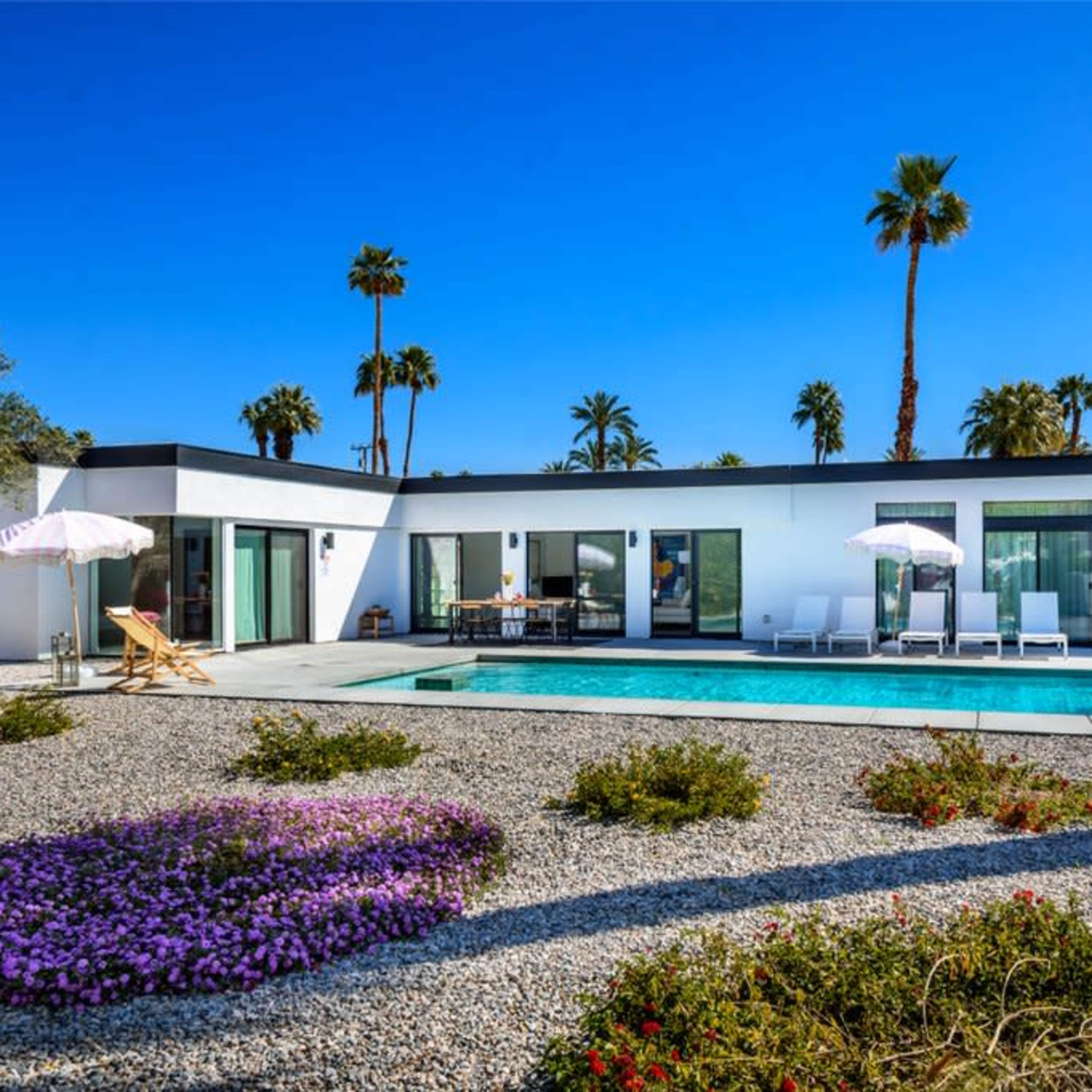 Luxury Mid-Century Oasis with Mountain Views & Pool in Palm Springs Image in Palm Springs, Palm Springs, CA