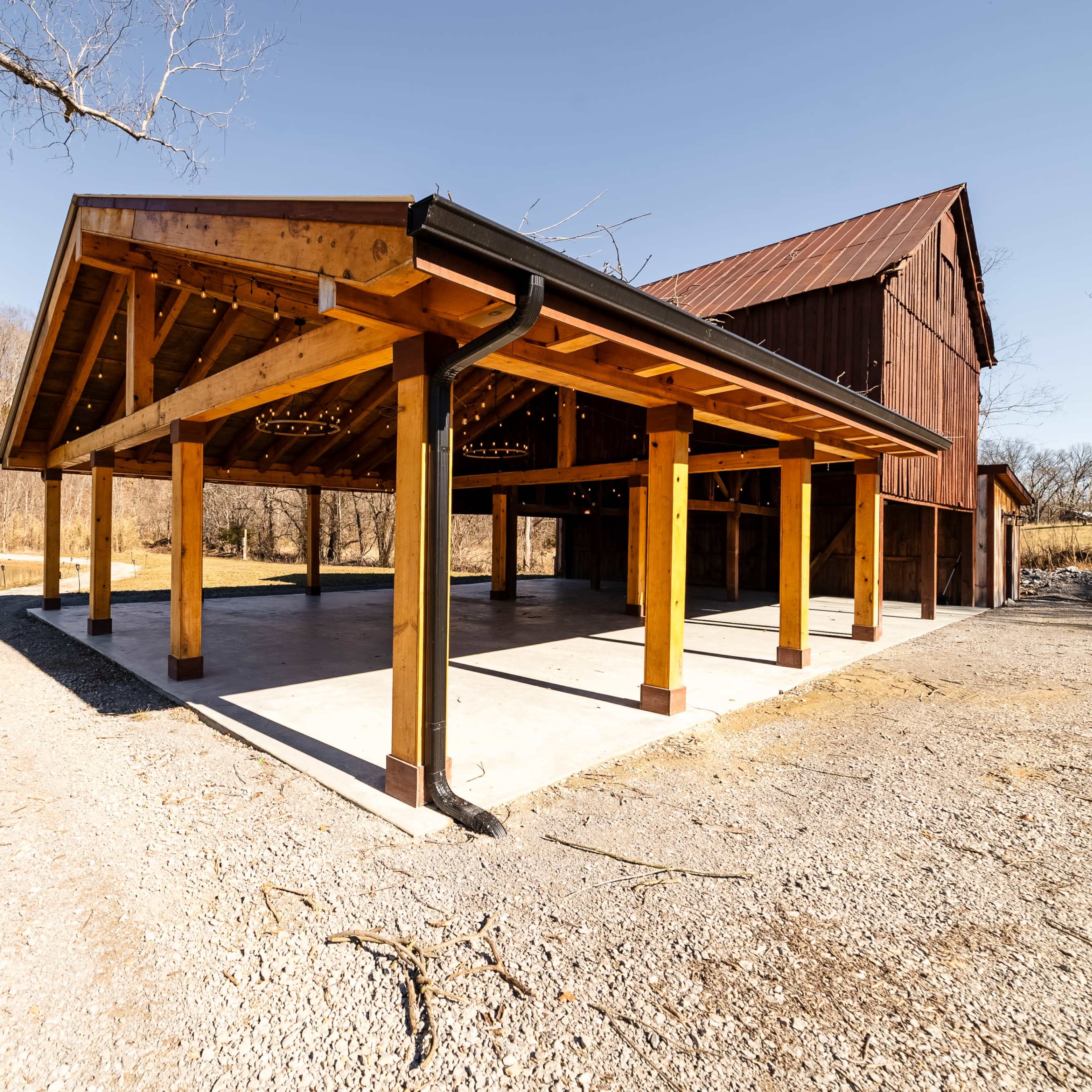 The Creekside Pavilion At Jones Farm Image in , Cheatham County, TN