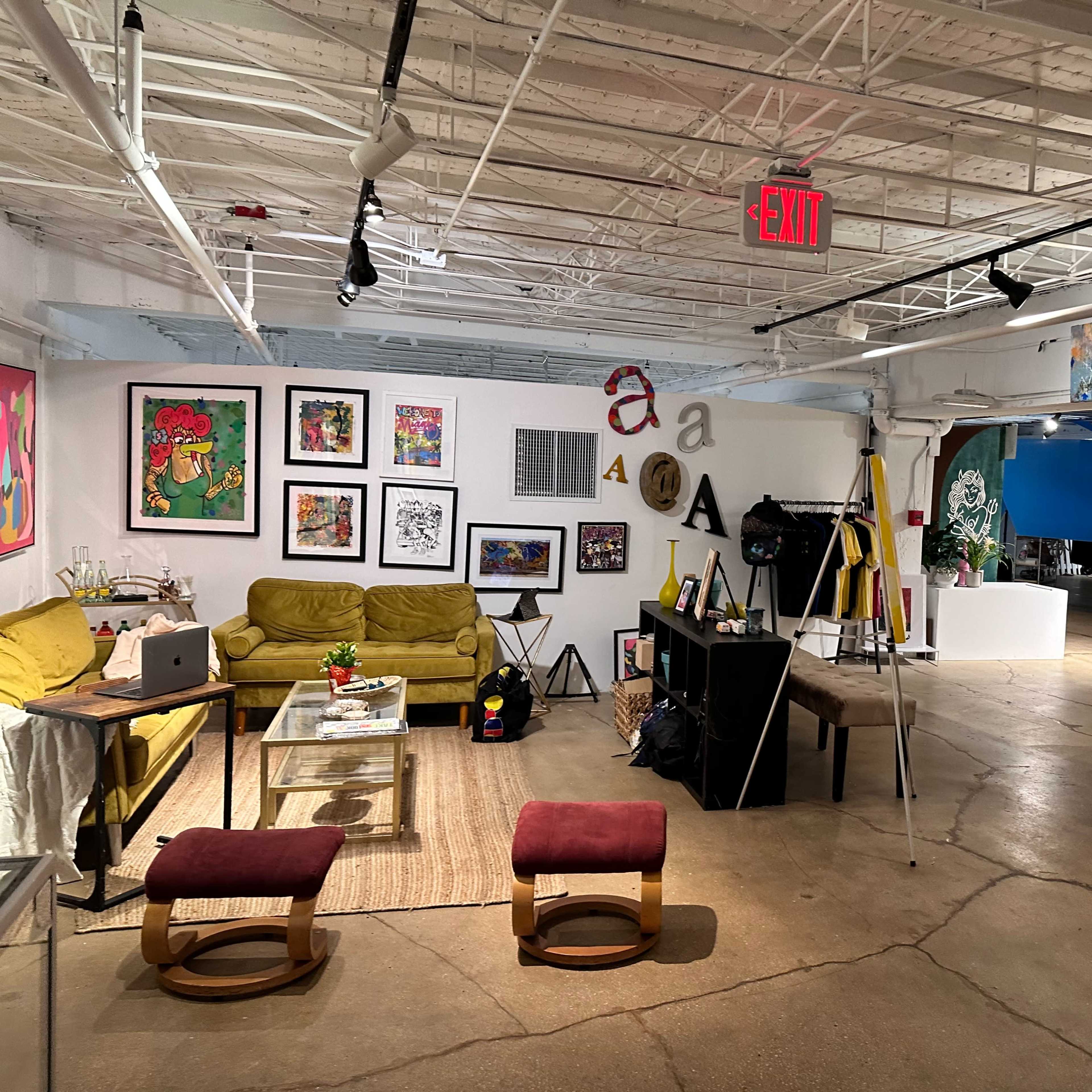 Contemporary Gallery Space Above Miami's Best Food Hall Image in Little River, Miami, FL
