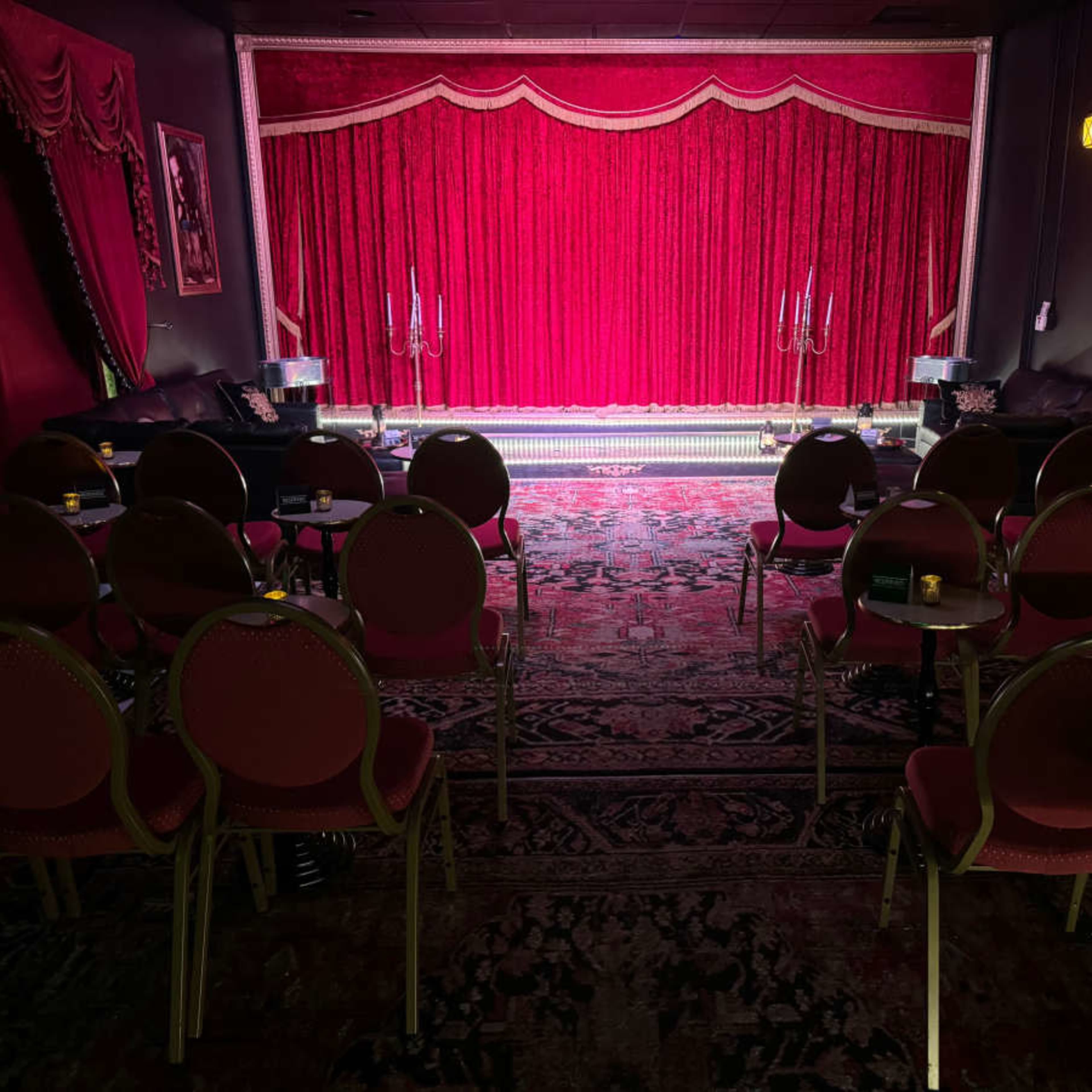 Classy European style Cabaret. Image in Downtown Las Vegas, Las Vegas, NV