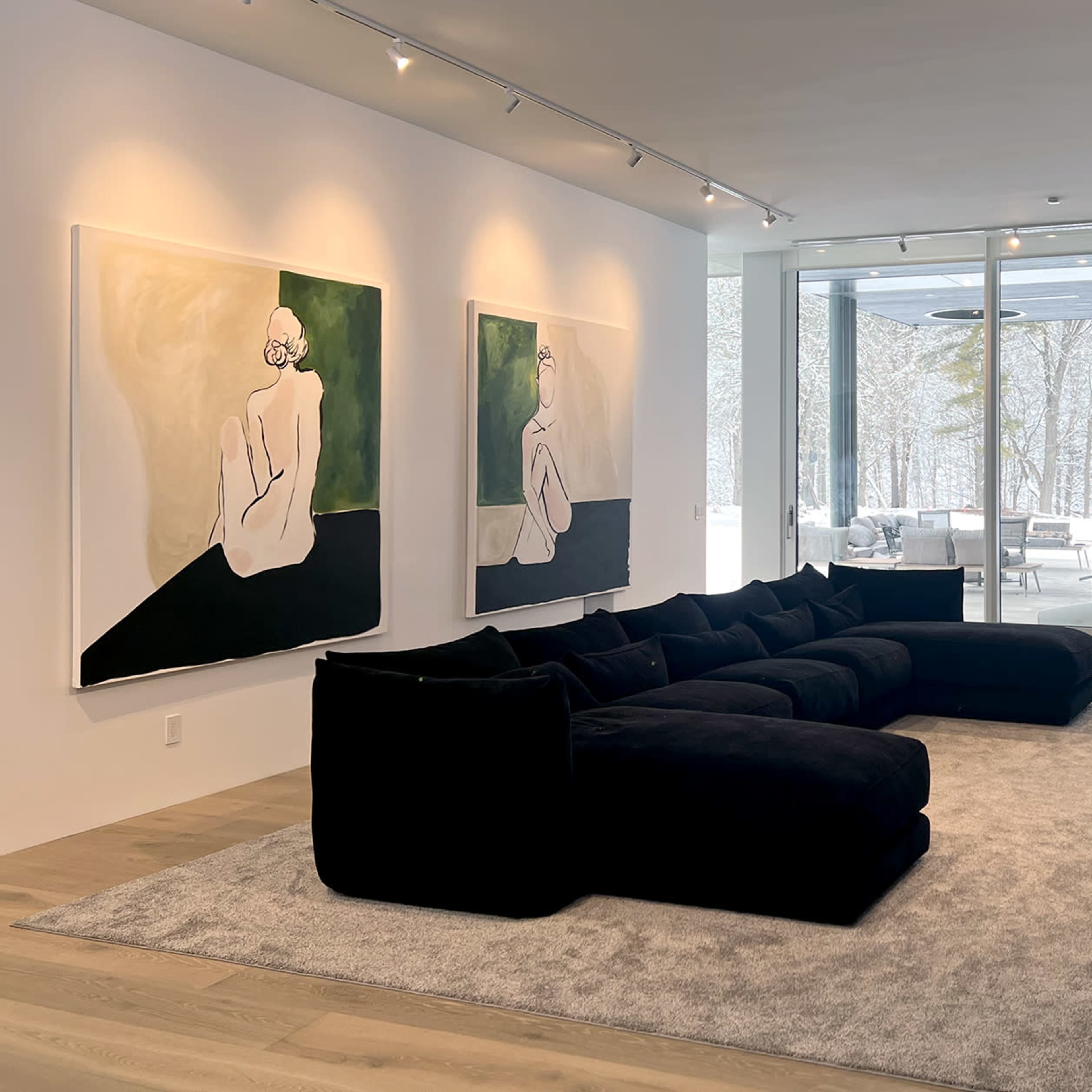Modern luxury mansion nestled in the woods Image in Flamborough, Hamilton, ON