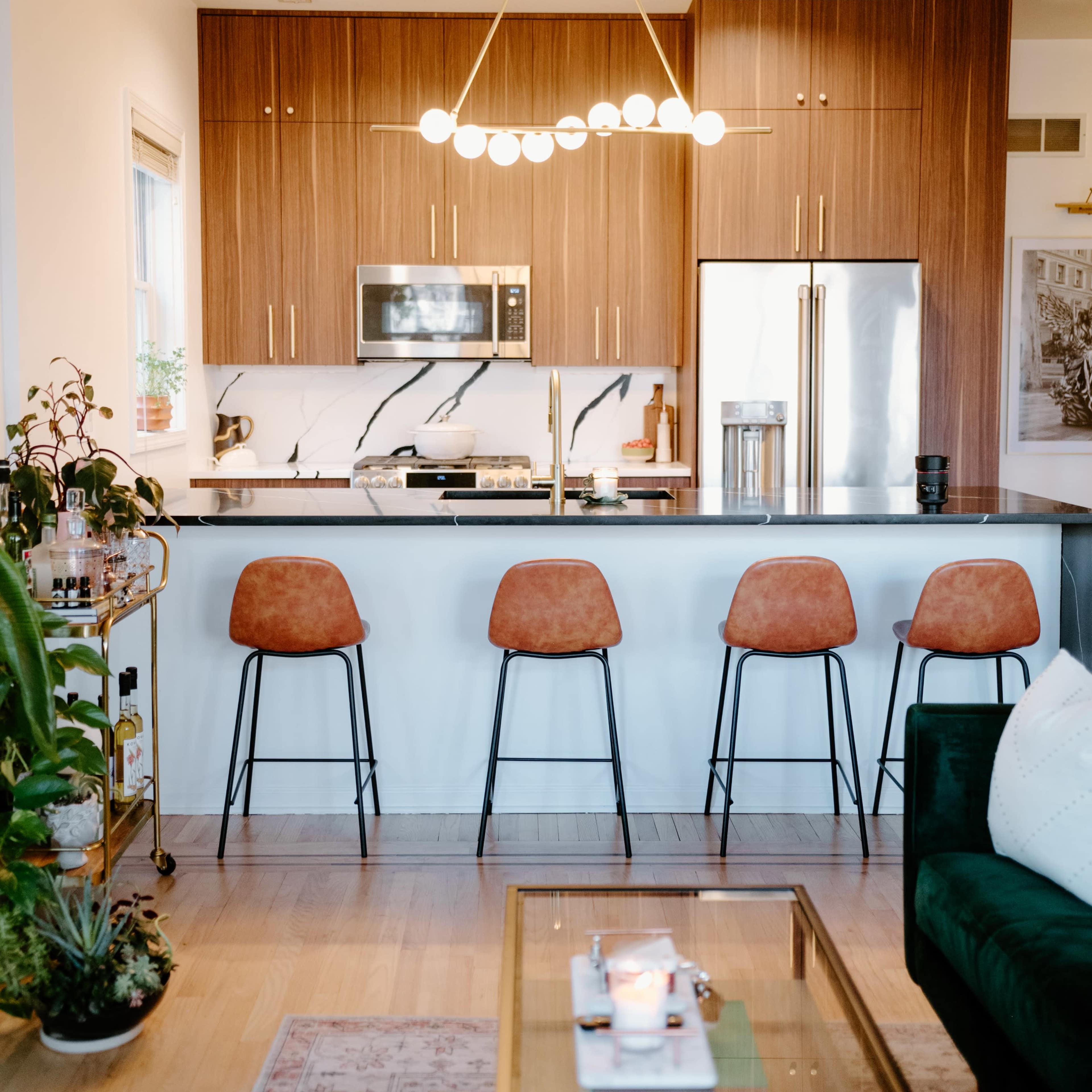 Moody Mid Century Inspired Designer Condo in the Heart of Chicago - a brand content creation dream Image in Uptown, Chicago, IL