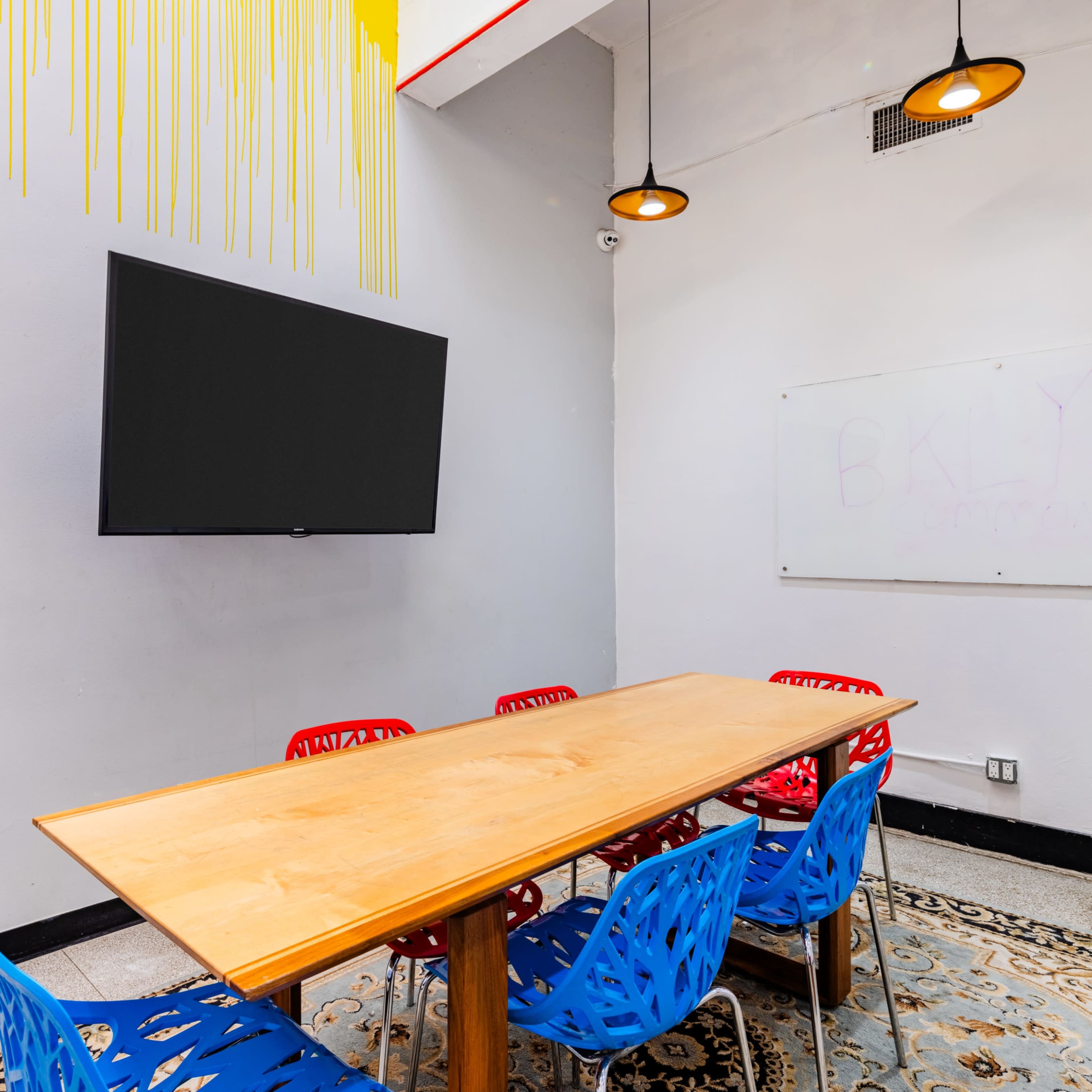 BKLYN Commons-Lefferts meeting room, built-in skylight and welcoming feel Image in Little Caribbean, Brooklyn, NY