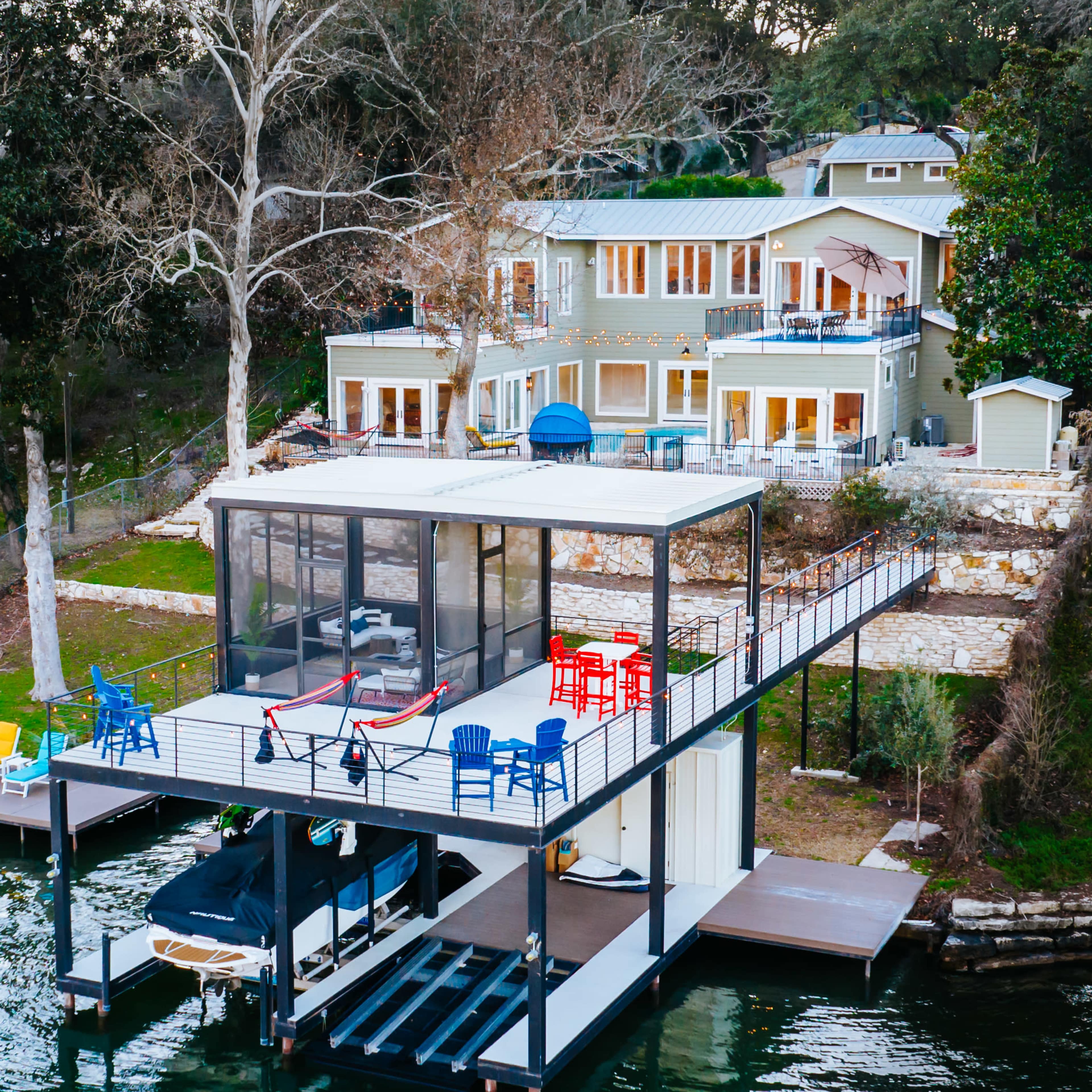 Villa Bella Vista: Lake Austin Luxury Image in Lakeshore Addition, Austin, TX