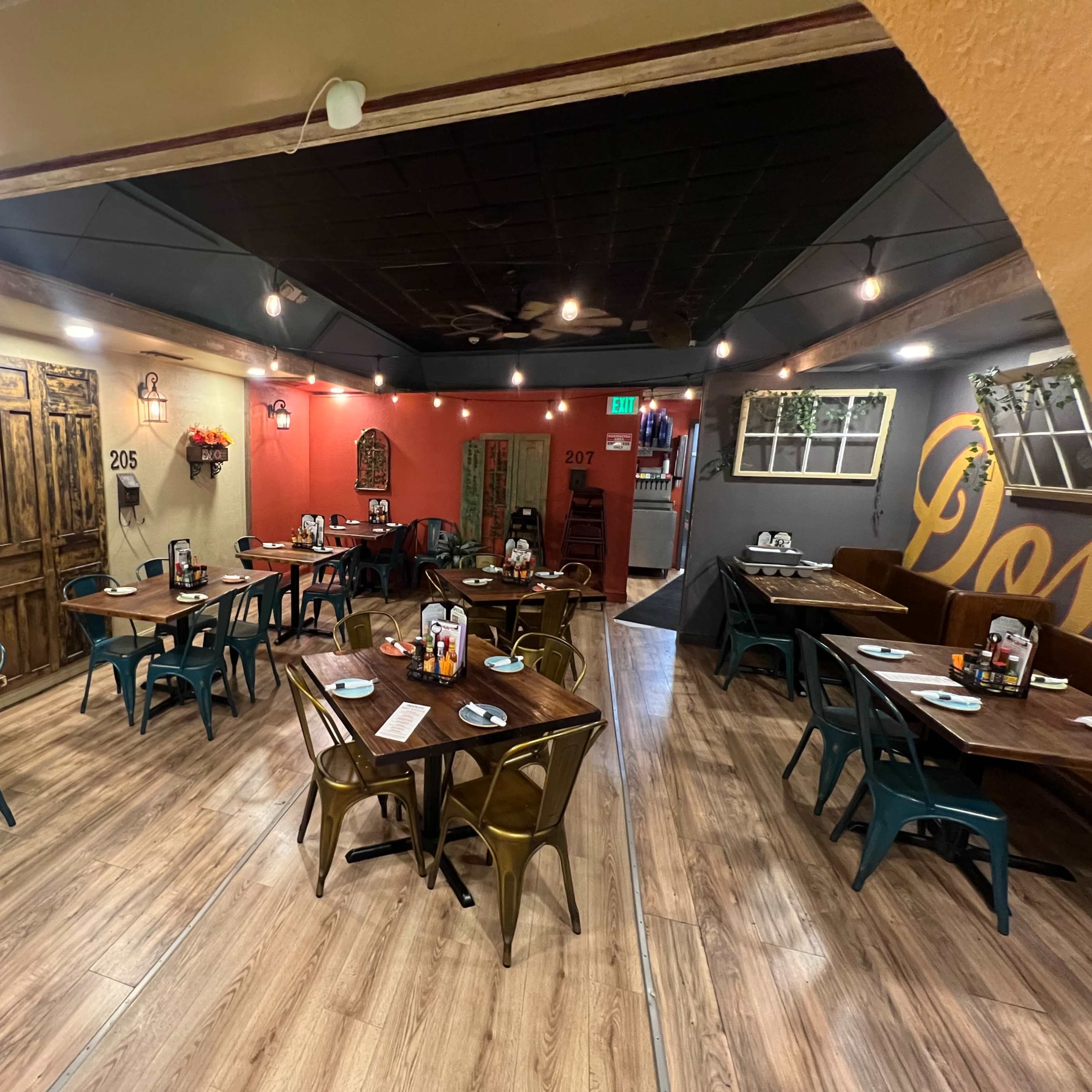 Mexican Courtyard Themed Dining/Party Space Image in Towson, Towson, MD