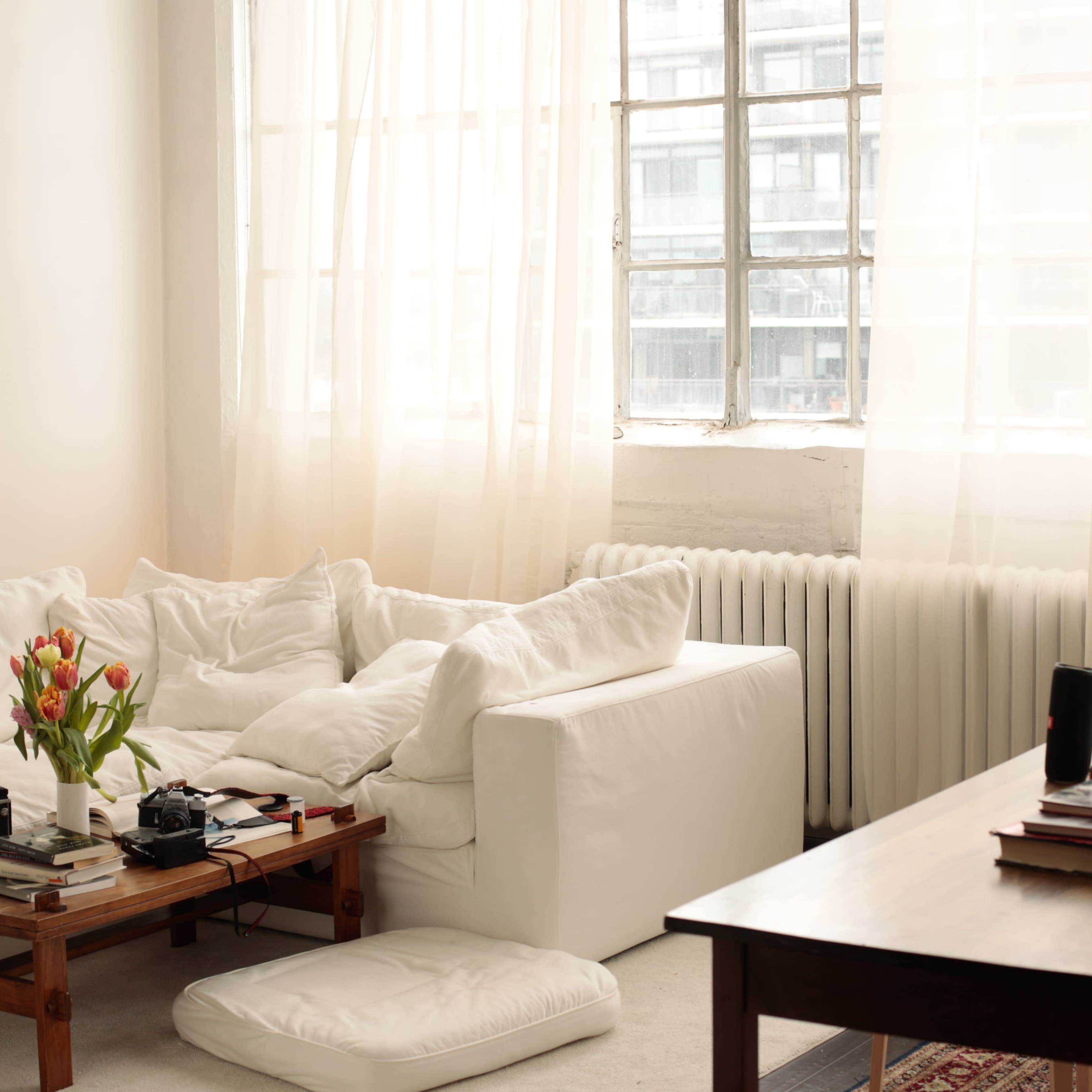 Book-filled New York Style Factory Artist Loft Image in South Riverdale, Toronto, ON