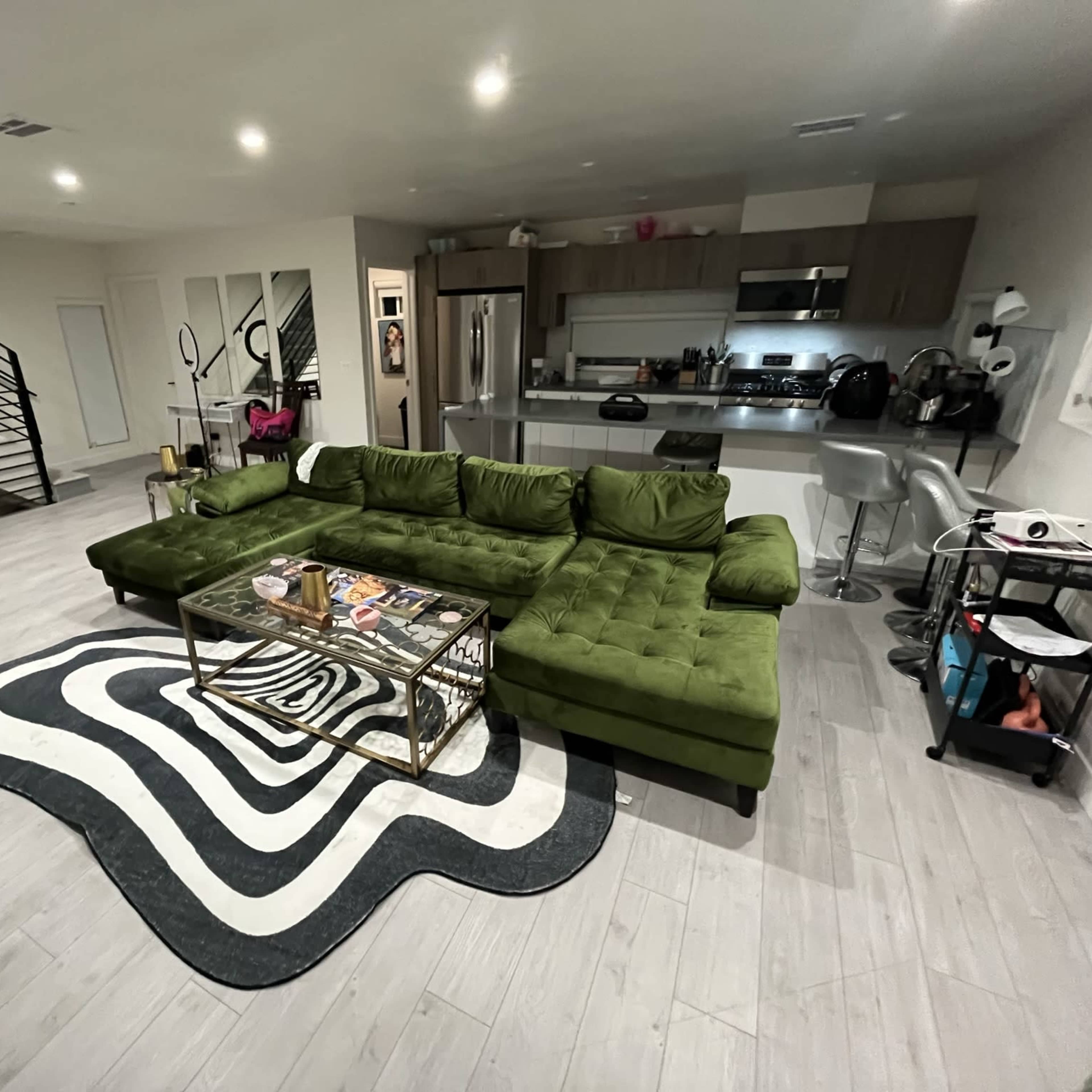 Modern Hollywood Hype House: 3 Story Townhome With Hills View Image in Central LA, Los Angeles, CA