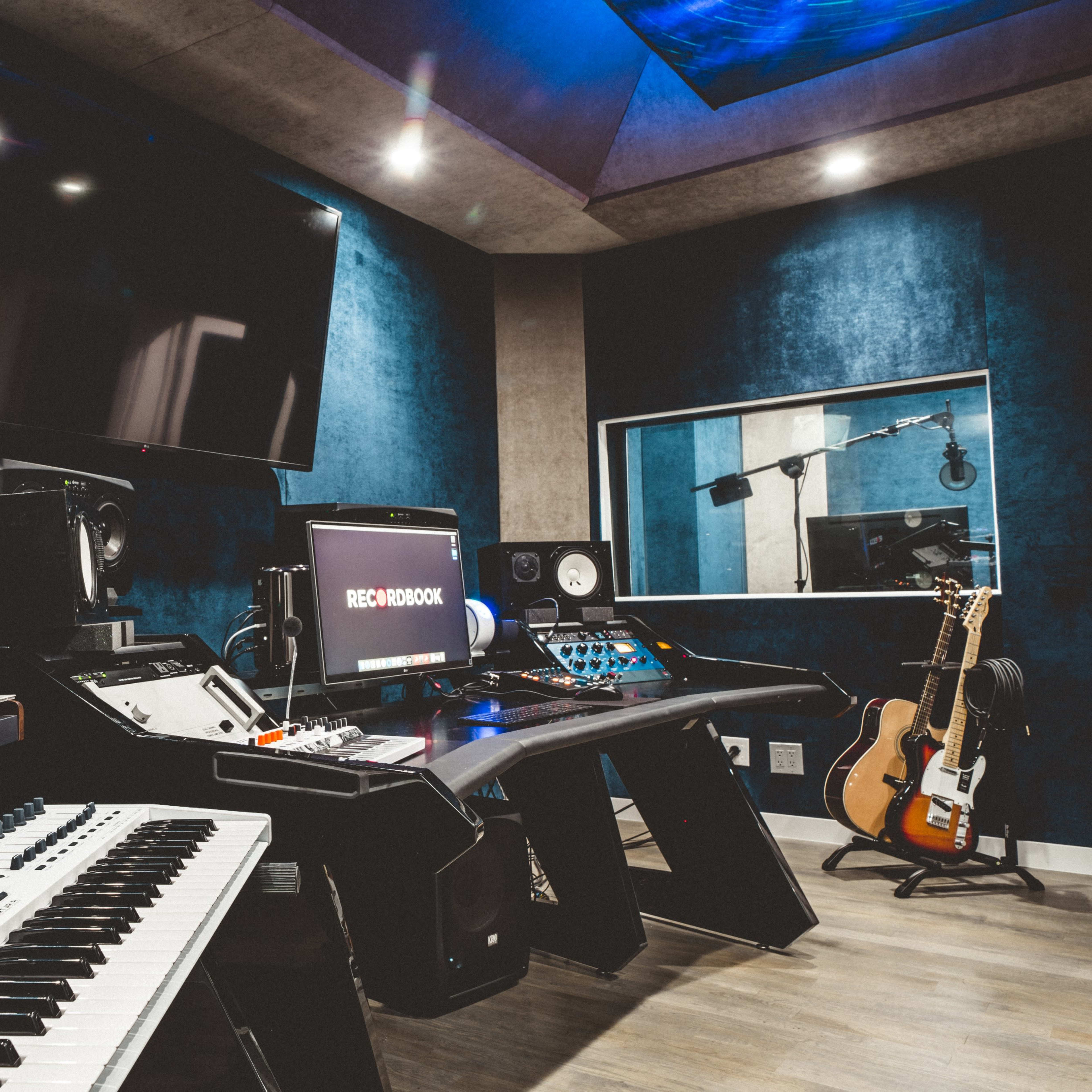 Recording Studio with Blue Velvet Walls! Image in Panorama City, Los Angeles, CA