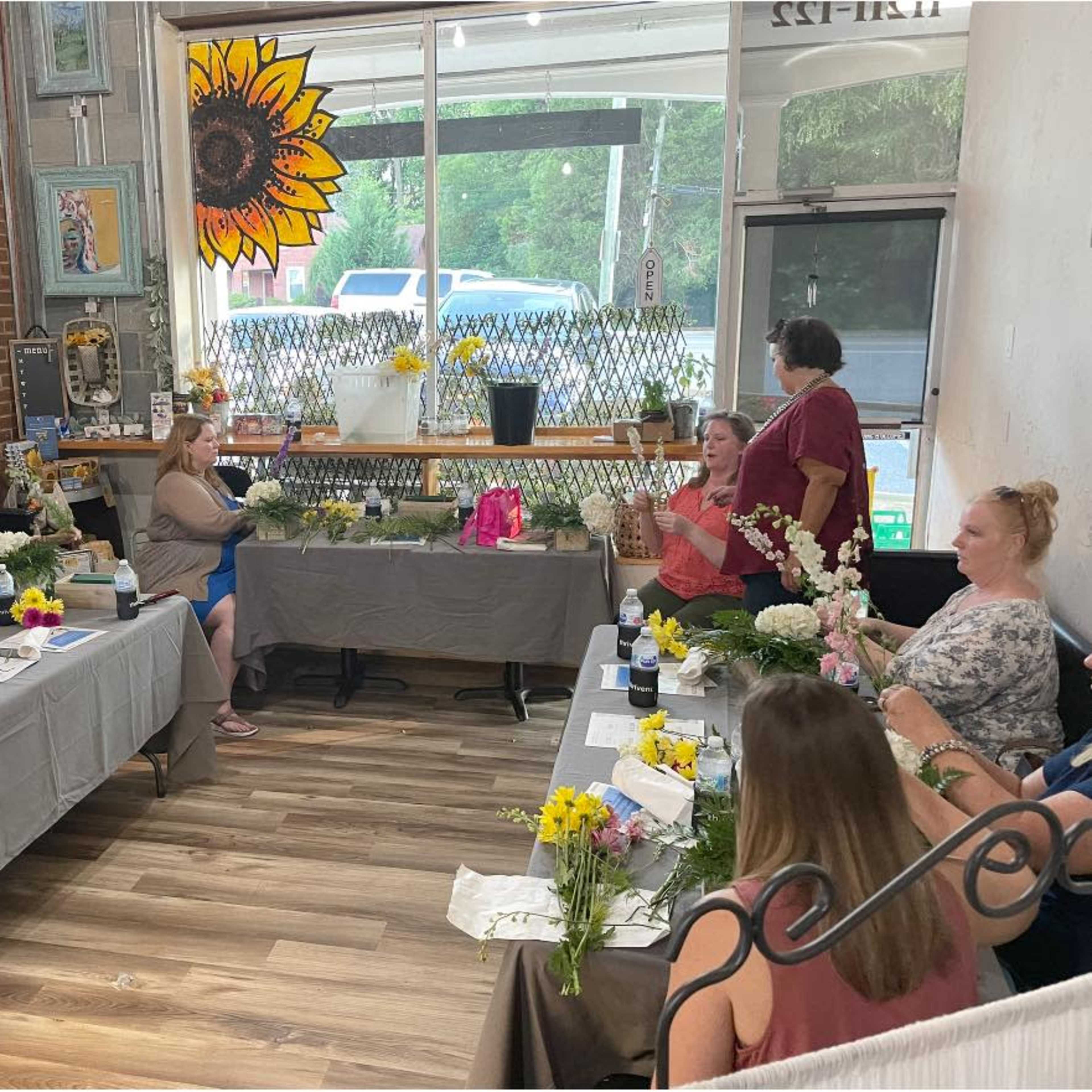 The Sunflower Creative Lounge Image in Downtown, Mint Hill, NC