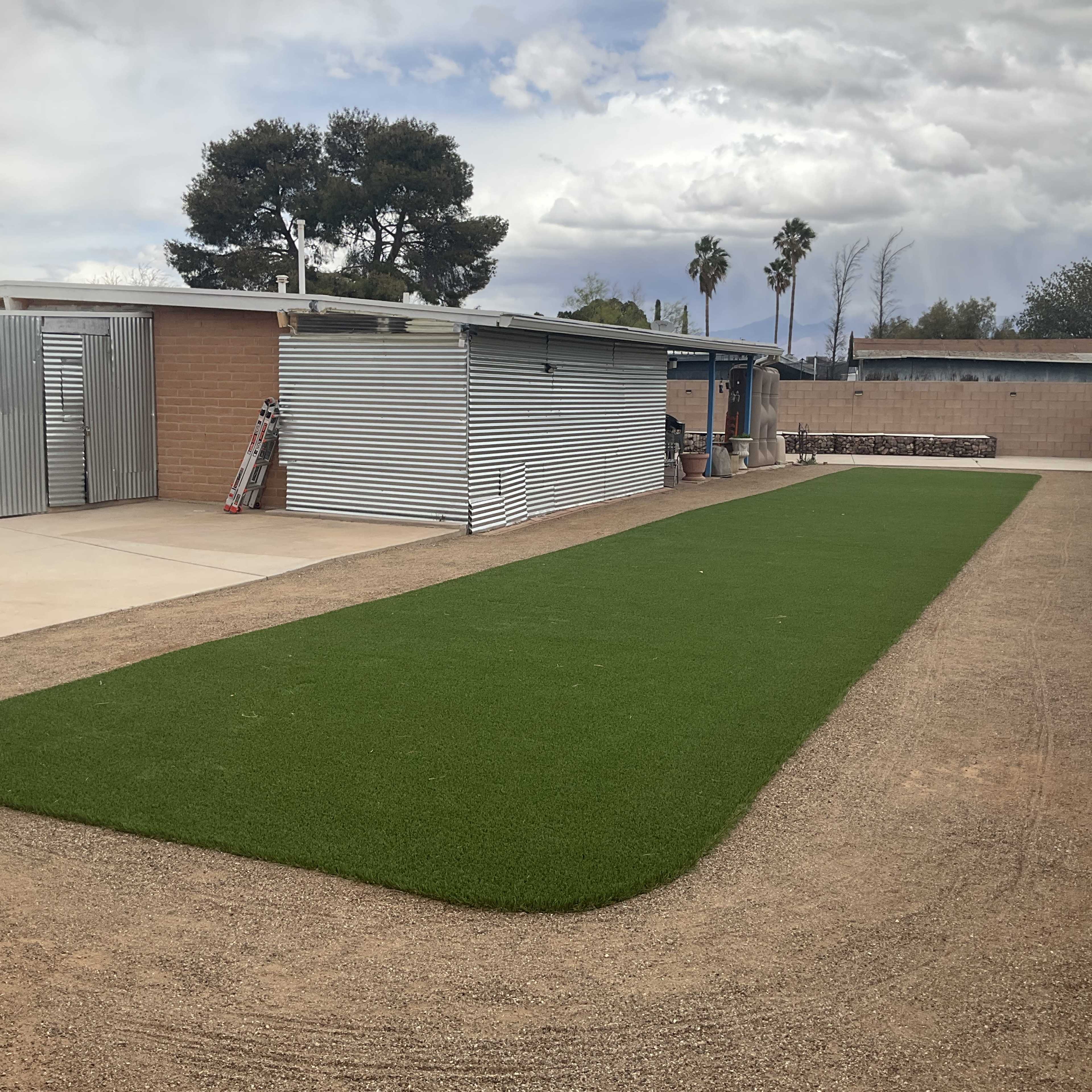 We have a beautiful, quiet and spacious back yard. Perfect for parties and special events. Image in Stella Mann, Tucson, AZ