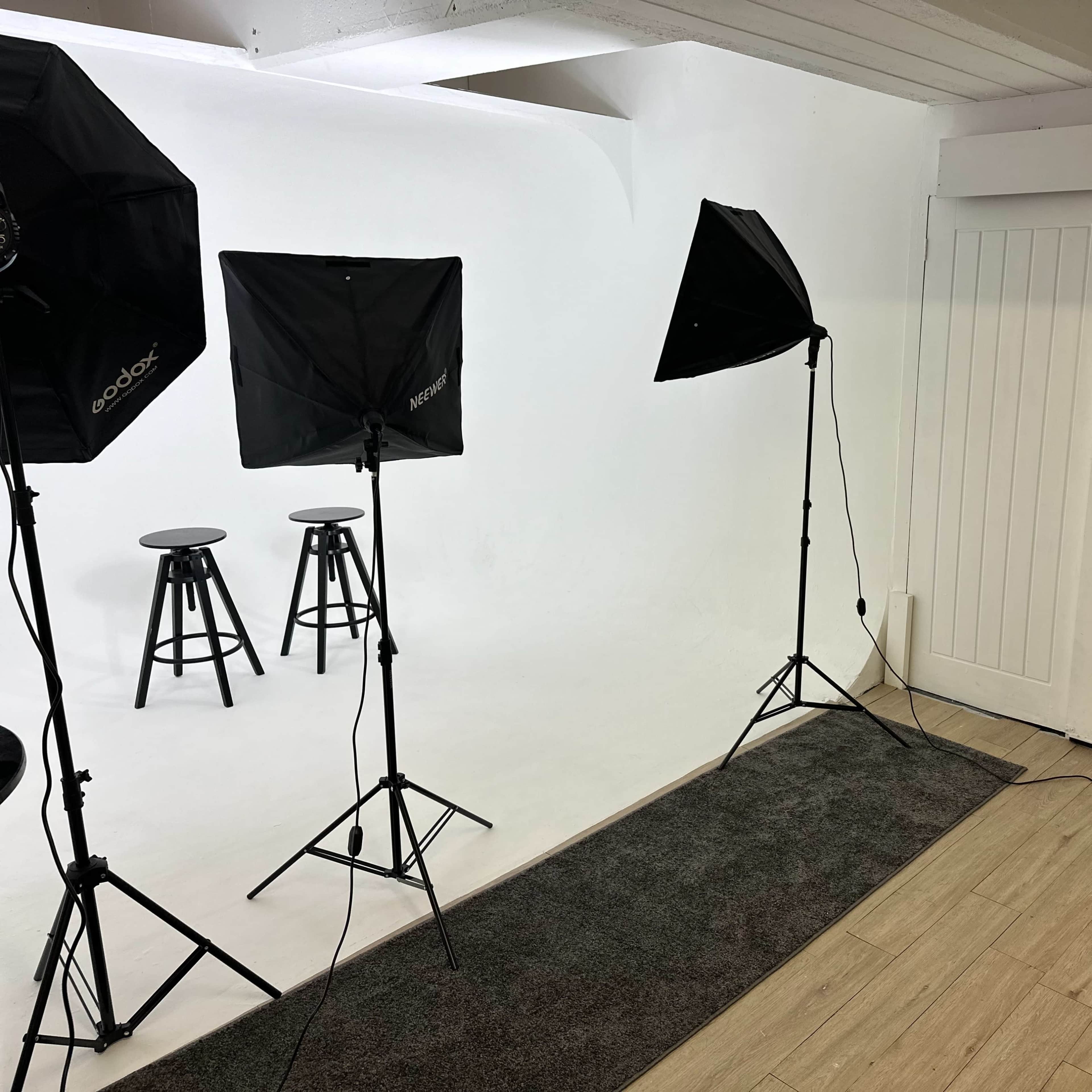 Modern Photography Studio Image in Peckham, London, England