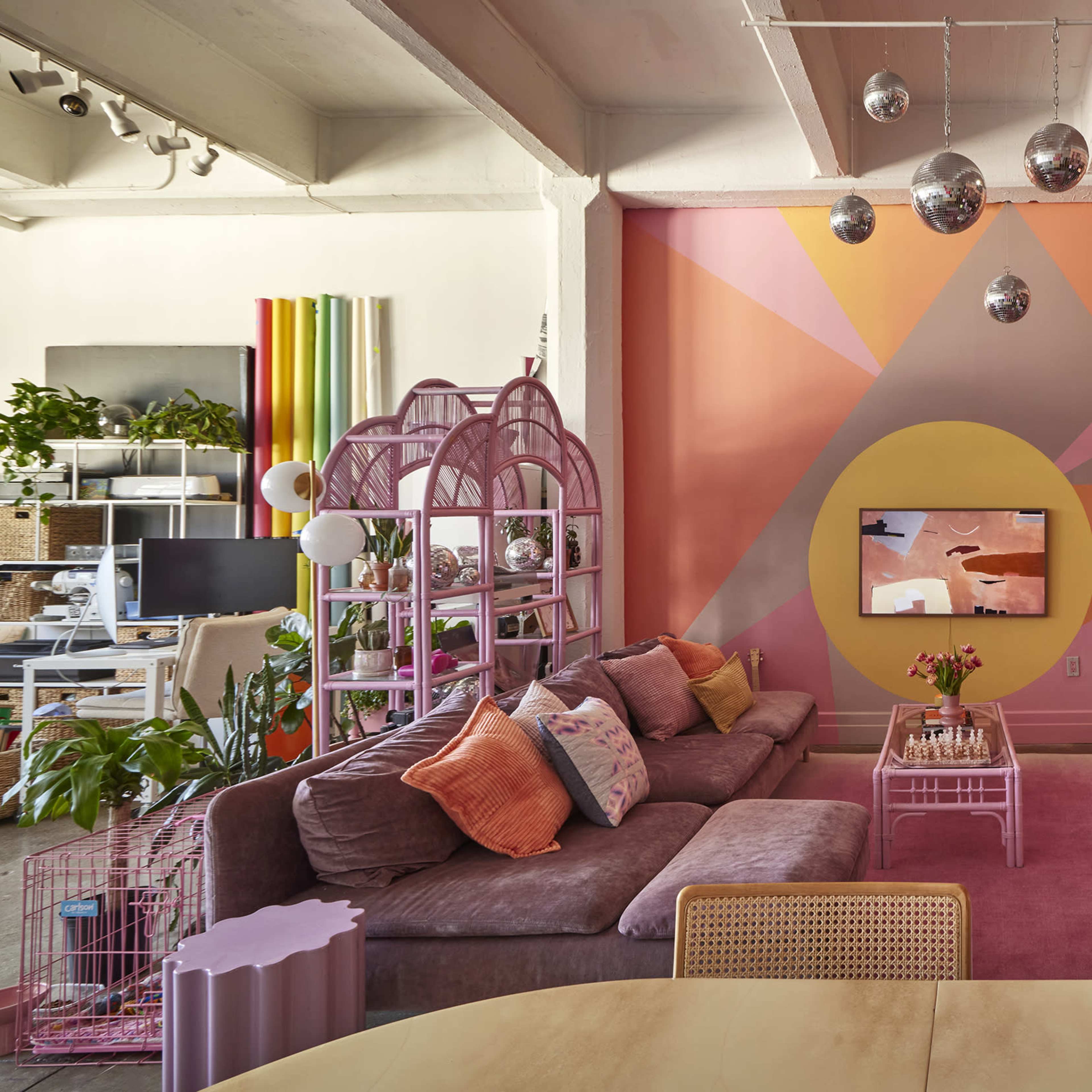 Vibrant, Colorful Apartment for Photo & Video Shoots, Events, and Wedding Prep Image in The Waterfront, Jersey City, NJ