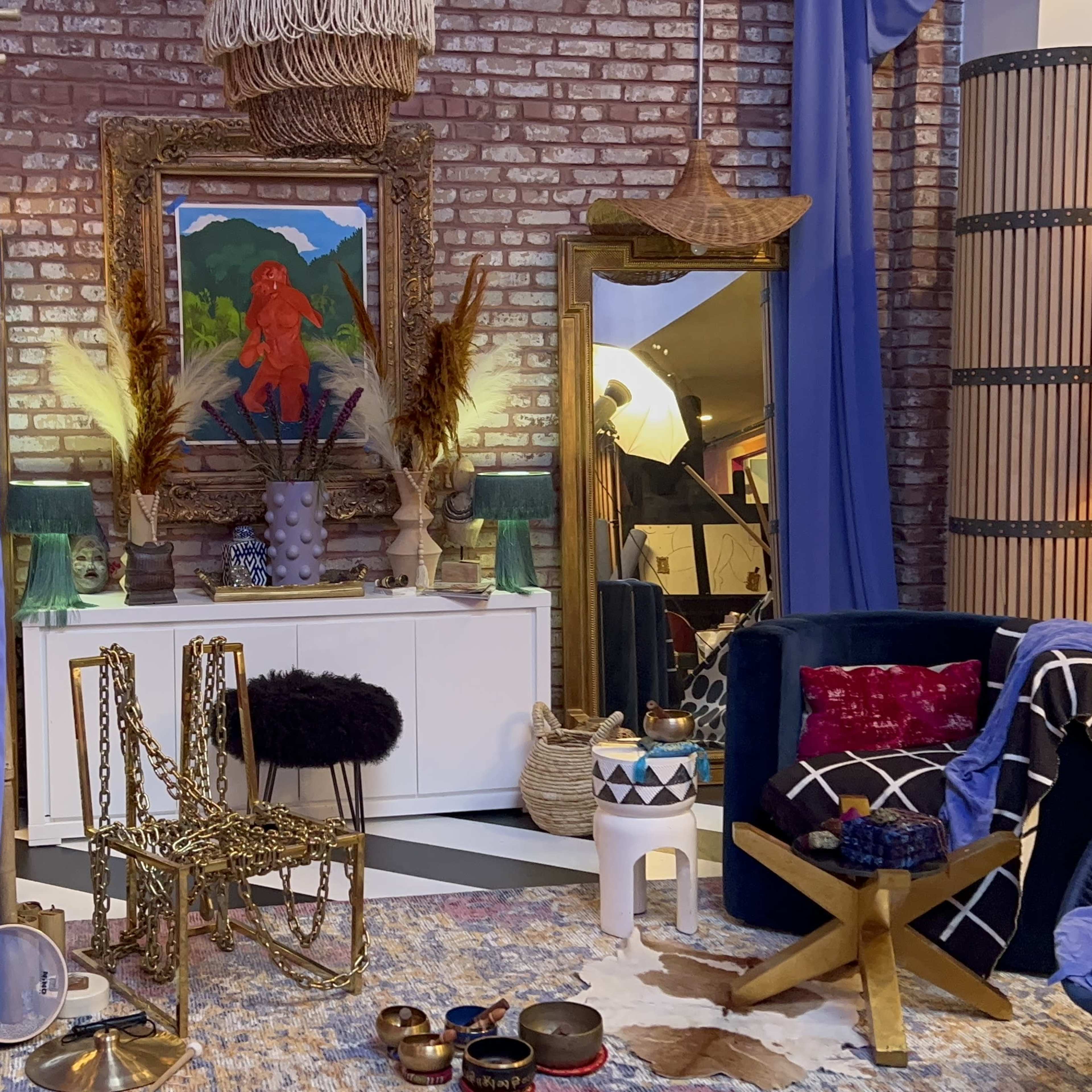 “LA BOHEME”  a creative immersive studio designed by Interior designer Bailey Li Image in Seventh Avenue, Newark, NJ