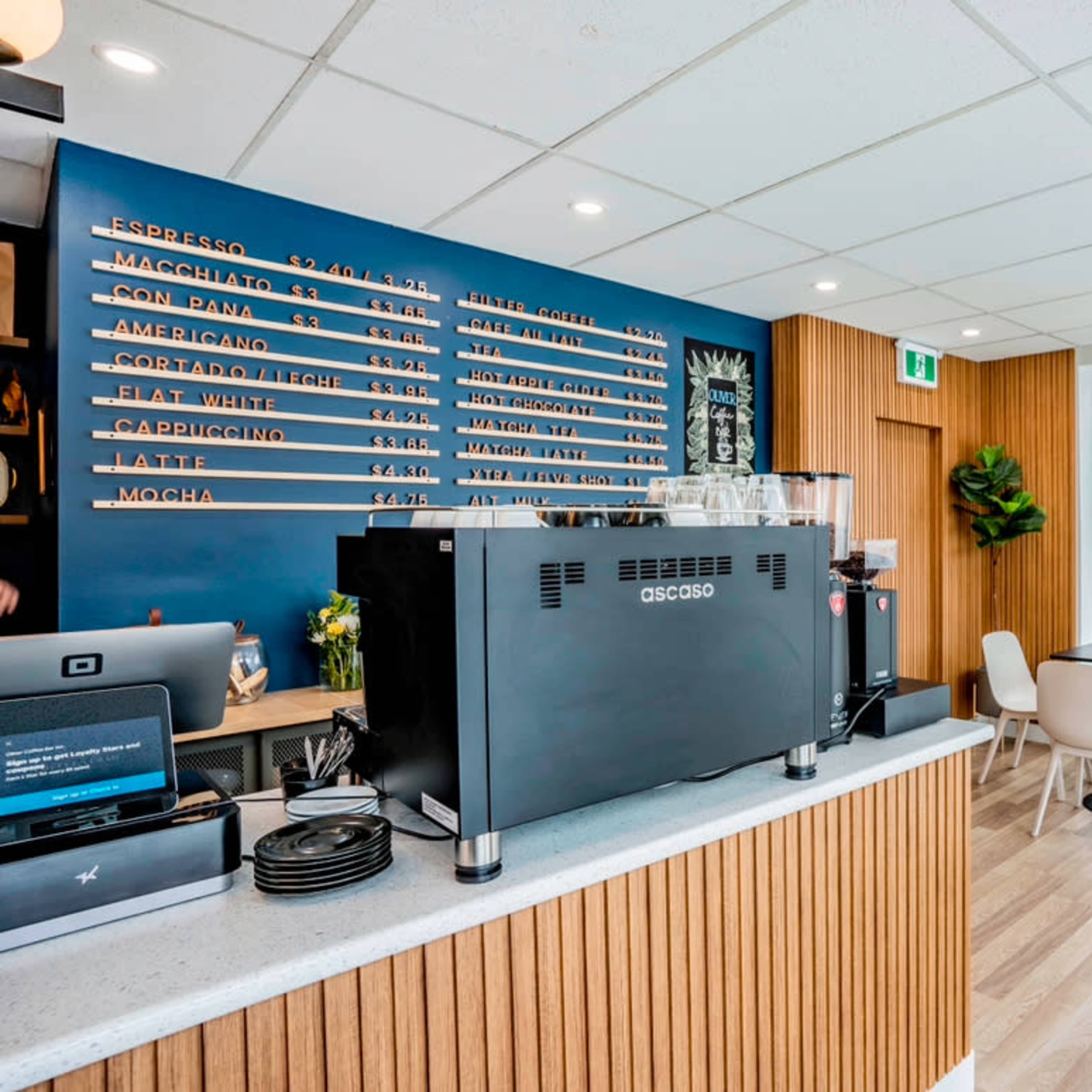 Micro coffee bar in urban neighbourhood perfect for video/photo shoots and intimate clubs, meetings and events. Image in Broadview North, Toronto, ON