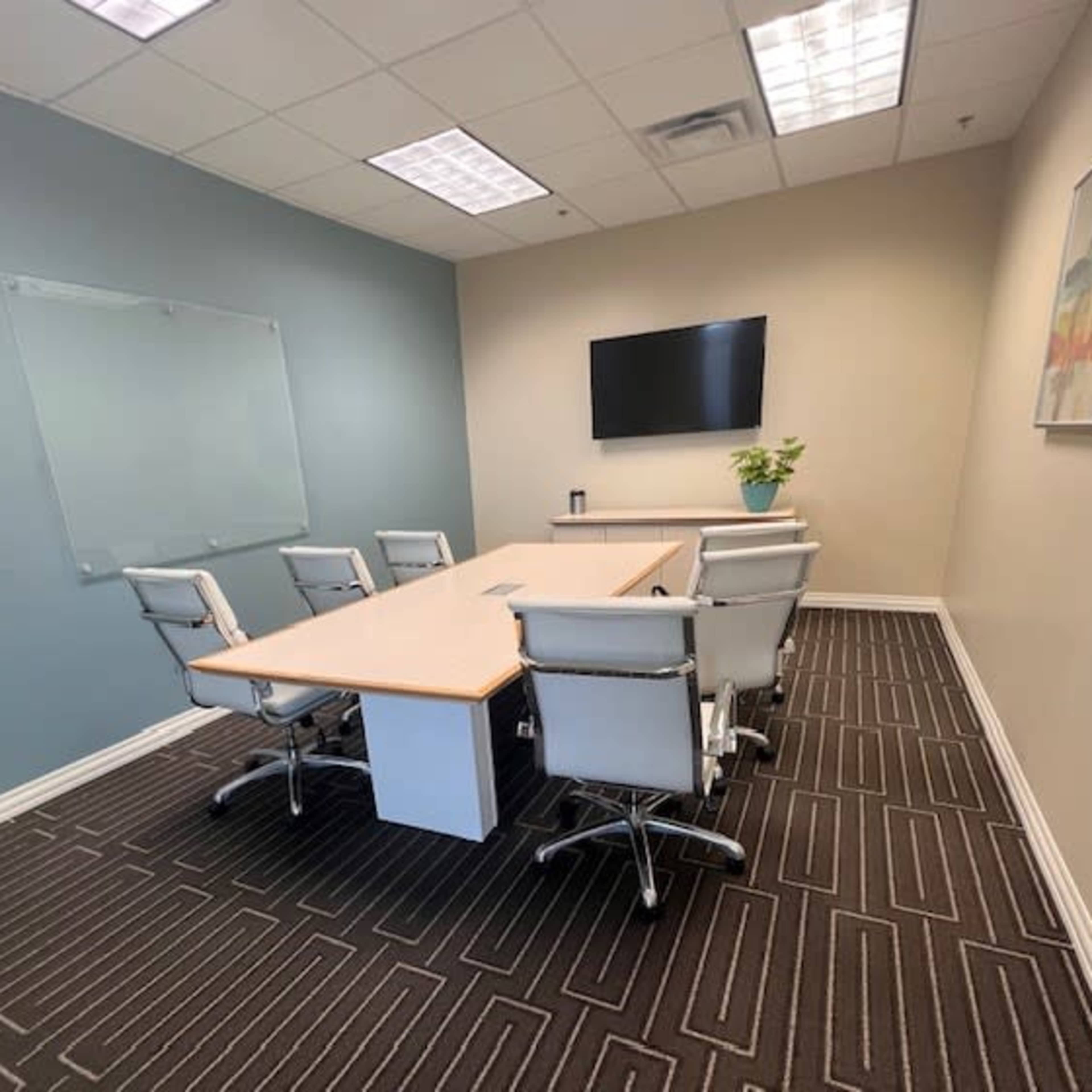8 Person Conference Room Image in Allen, Allen, TX