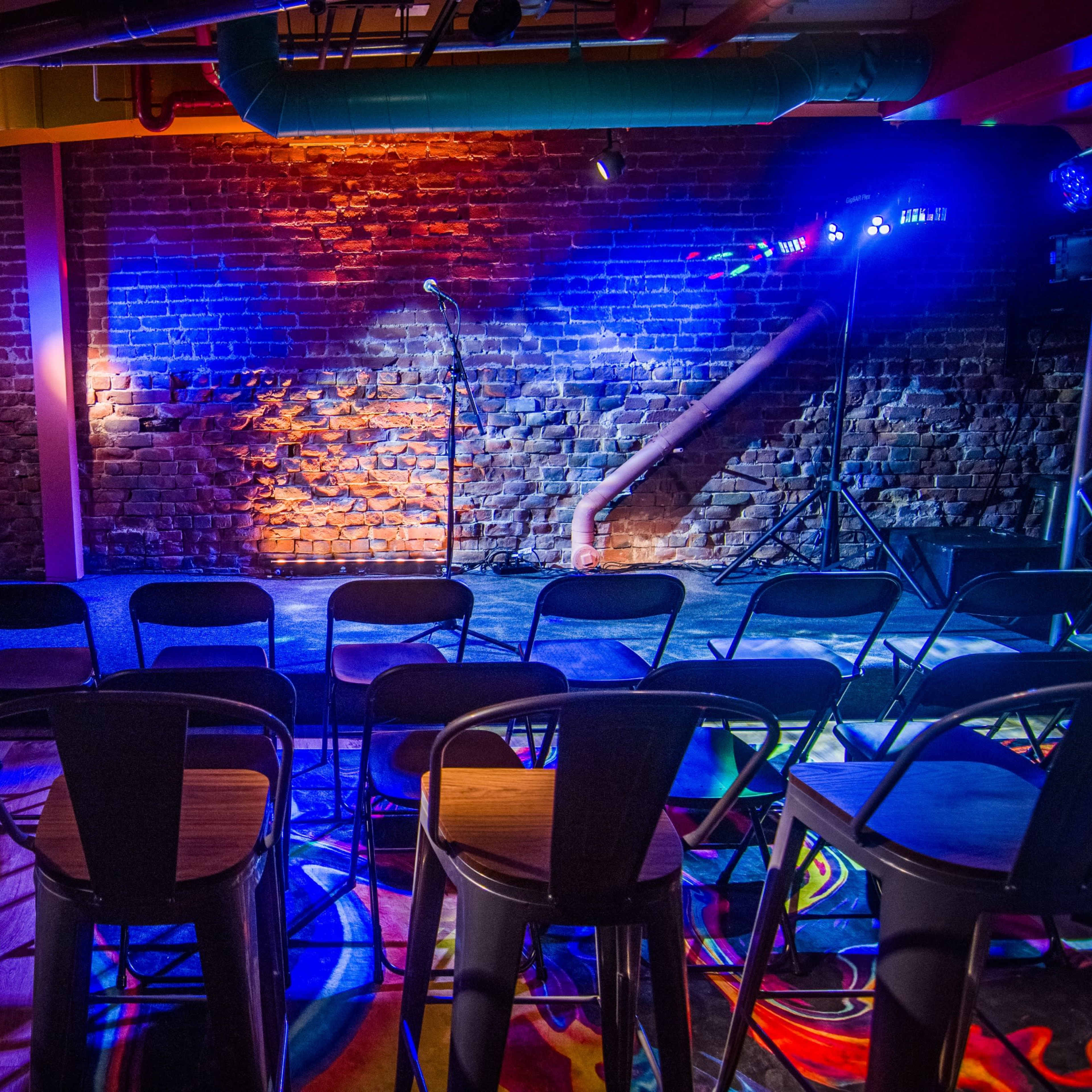 Our state-of-the-art sound systems, vibrant customizable lighting, and advanced staging ensure your event doesn’t just play—it rocks! Image in Lower Nob Hill, San Francisco, CA