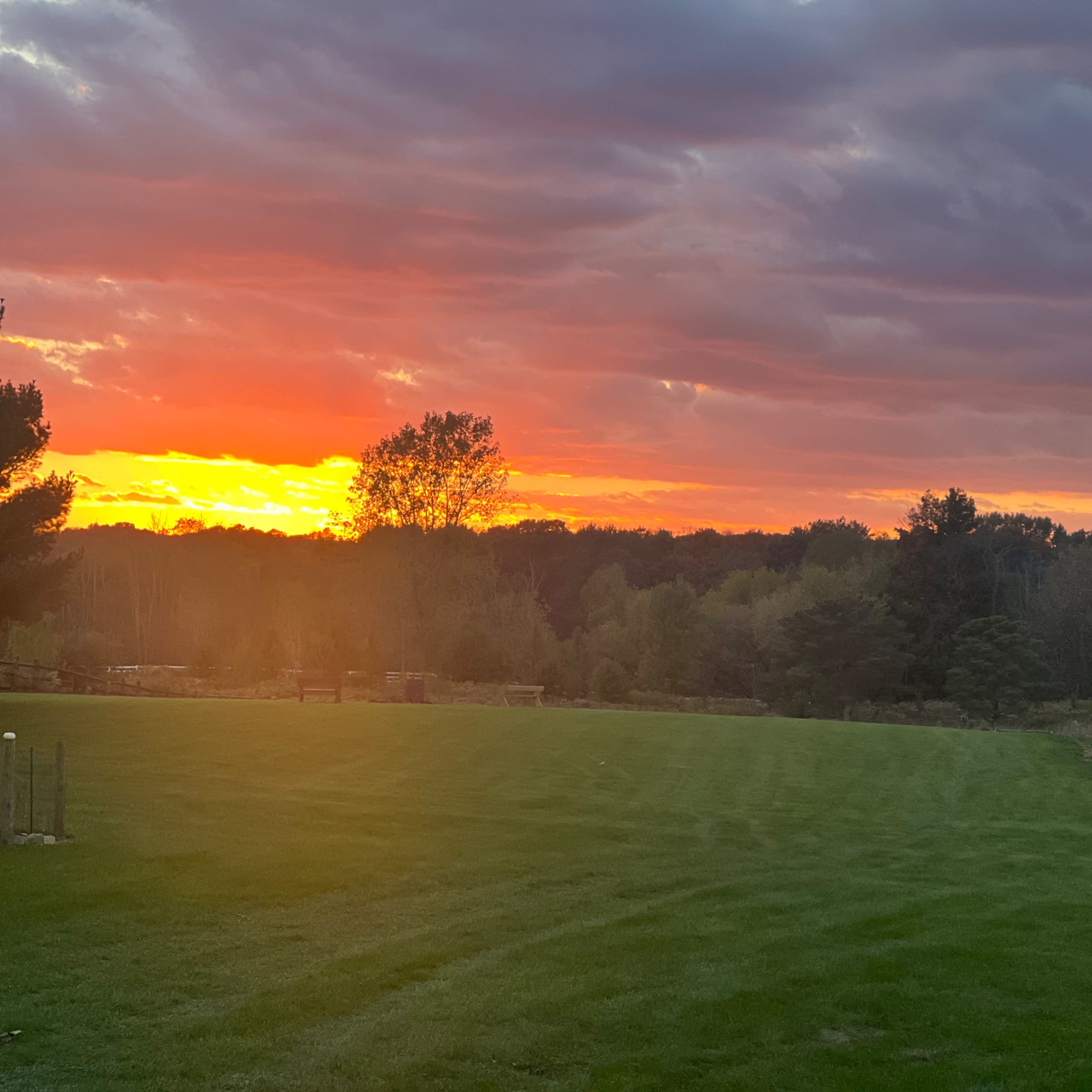 Sunset view backyard retreat Image in Wadsworth Township, Wadsworth, OH