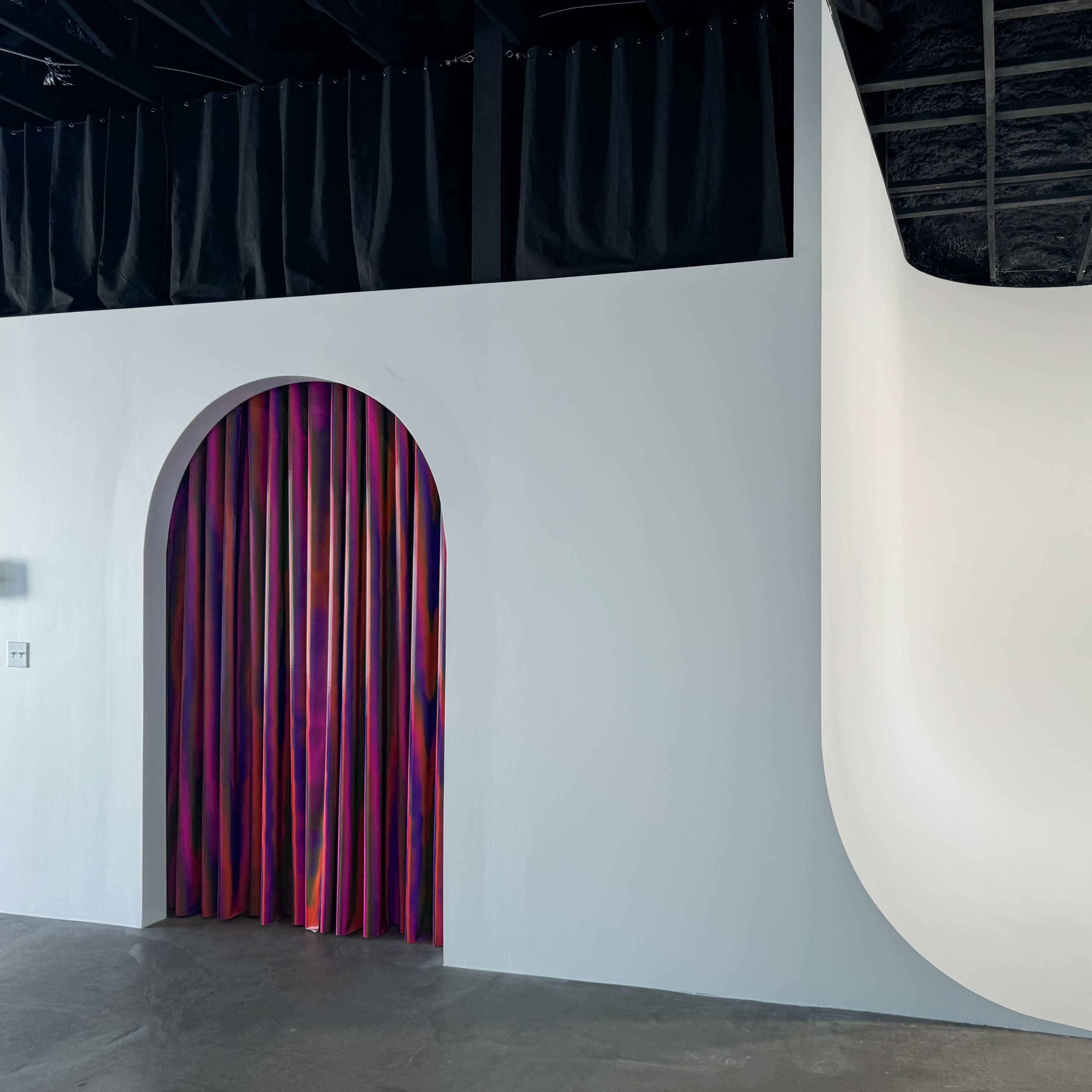 Aura Haus Studio | Natural + Full RGB Studio Lighting Warehouse Image in Katie Hill Neighborhood, Nashville, TN