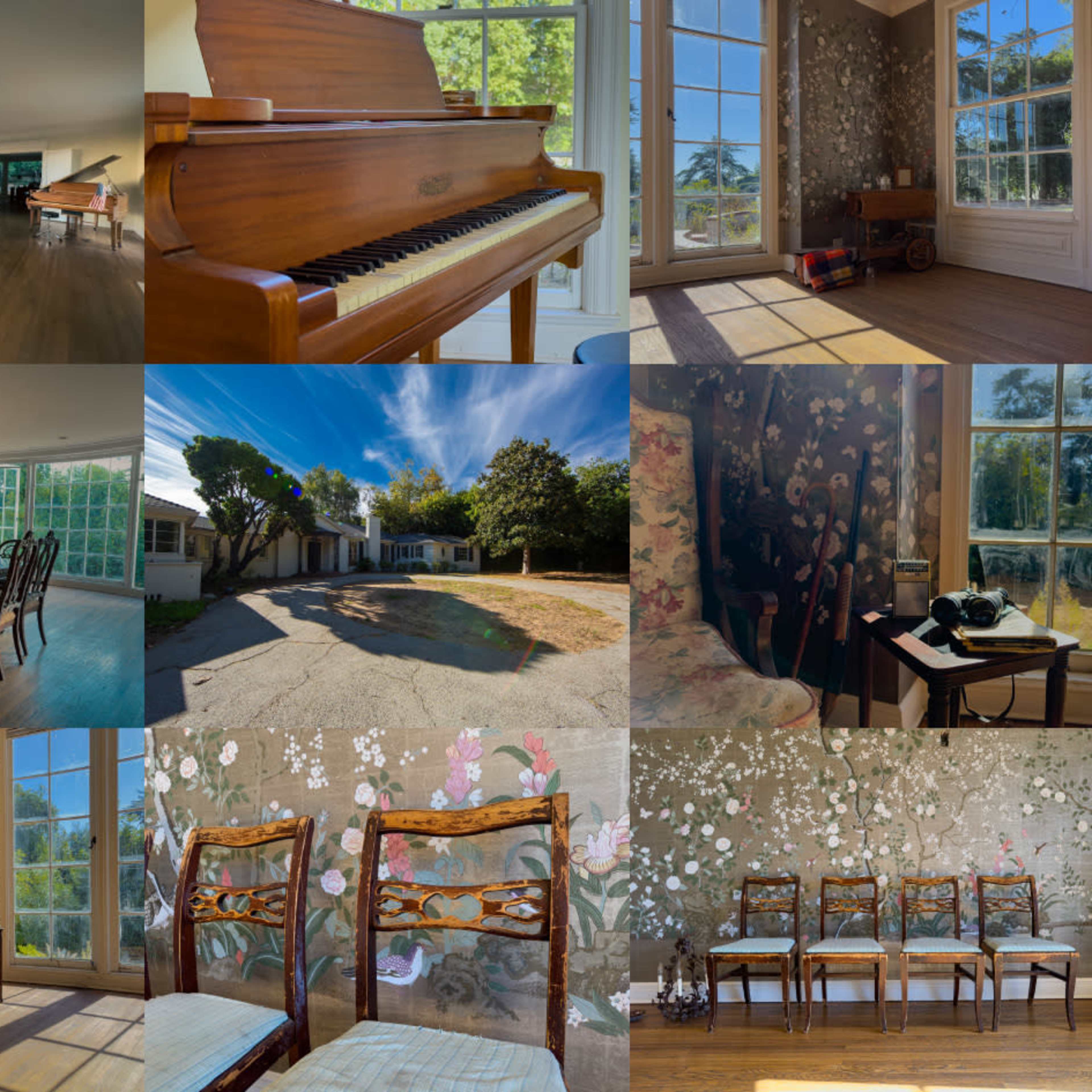 Abandoned vintage house #244 perfect for Film and Photo Image in Brentwood, Los Angeles, CA