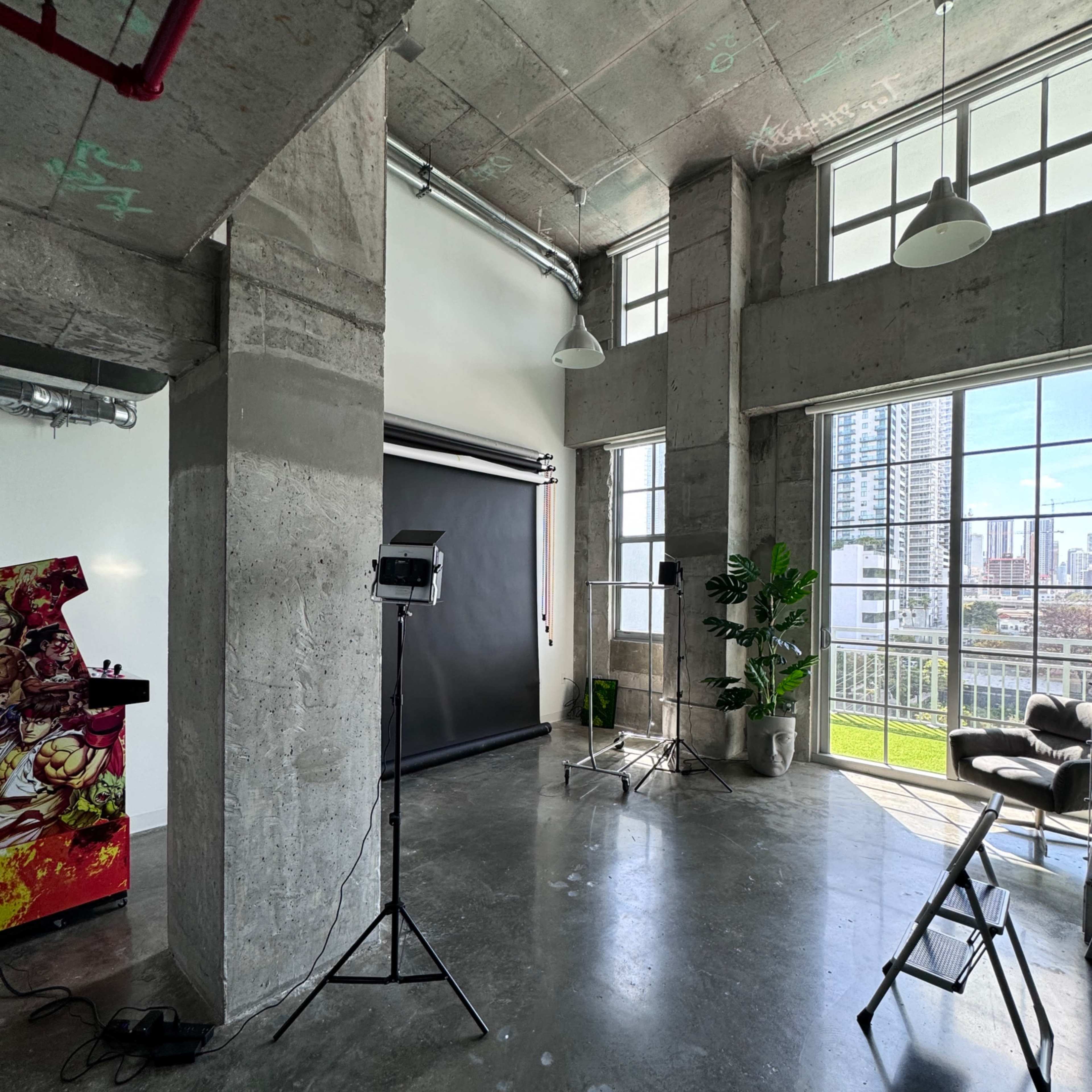 Natural Light High Ceilings Loft Photo Studio in Wynwood Image in Town Square, Miami, FL