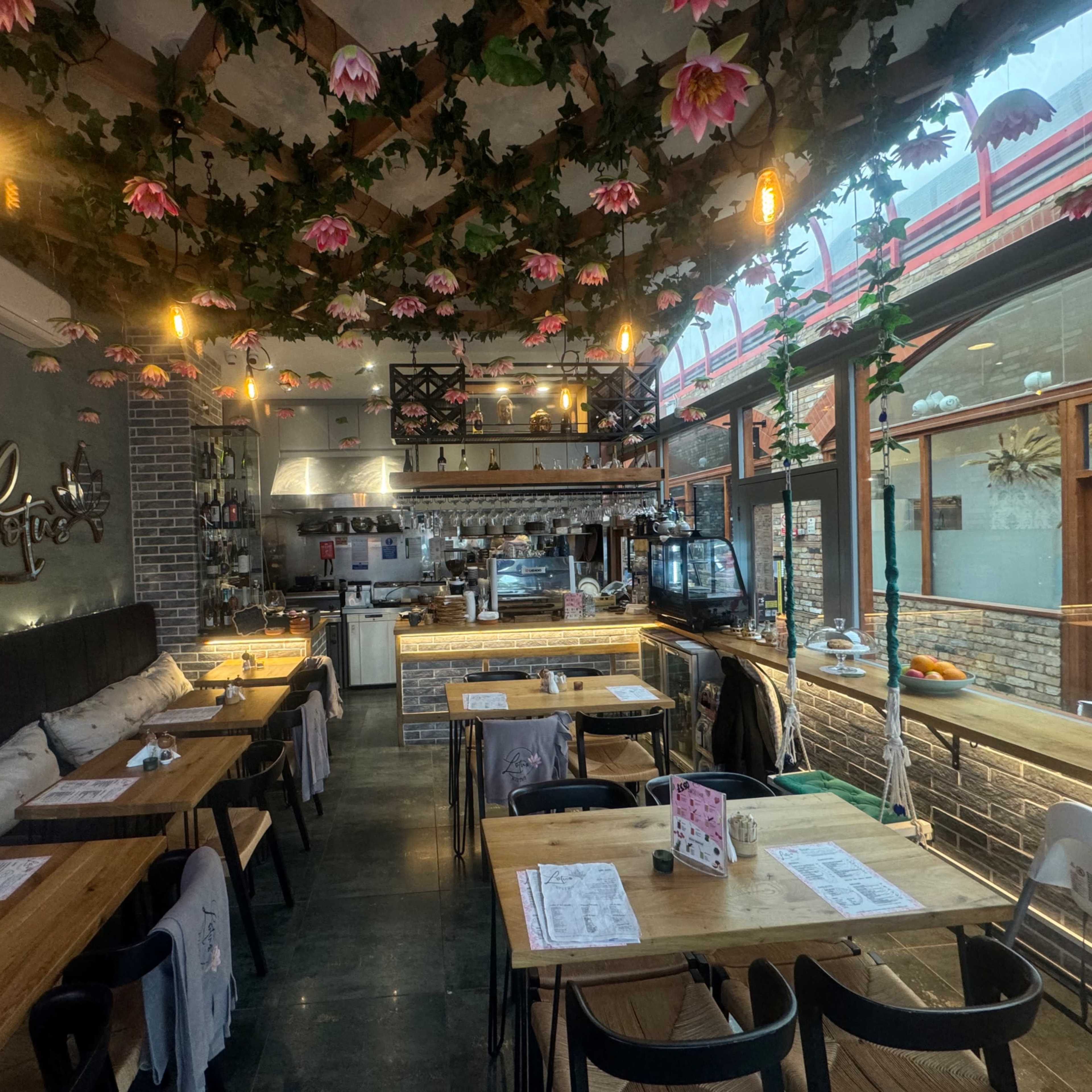 Cafe bar with magical ambiance Image in South Woodford, London, England