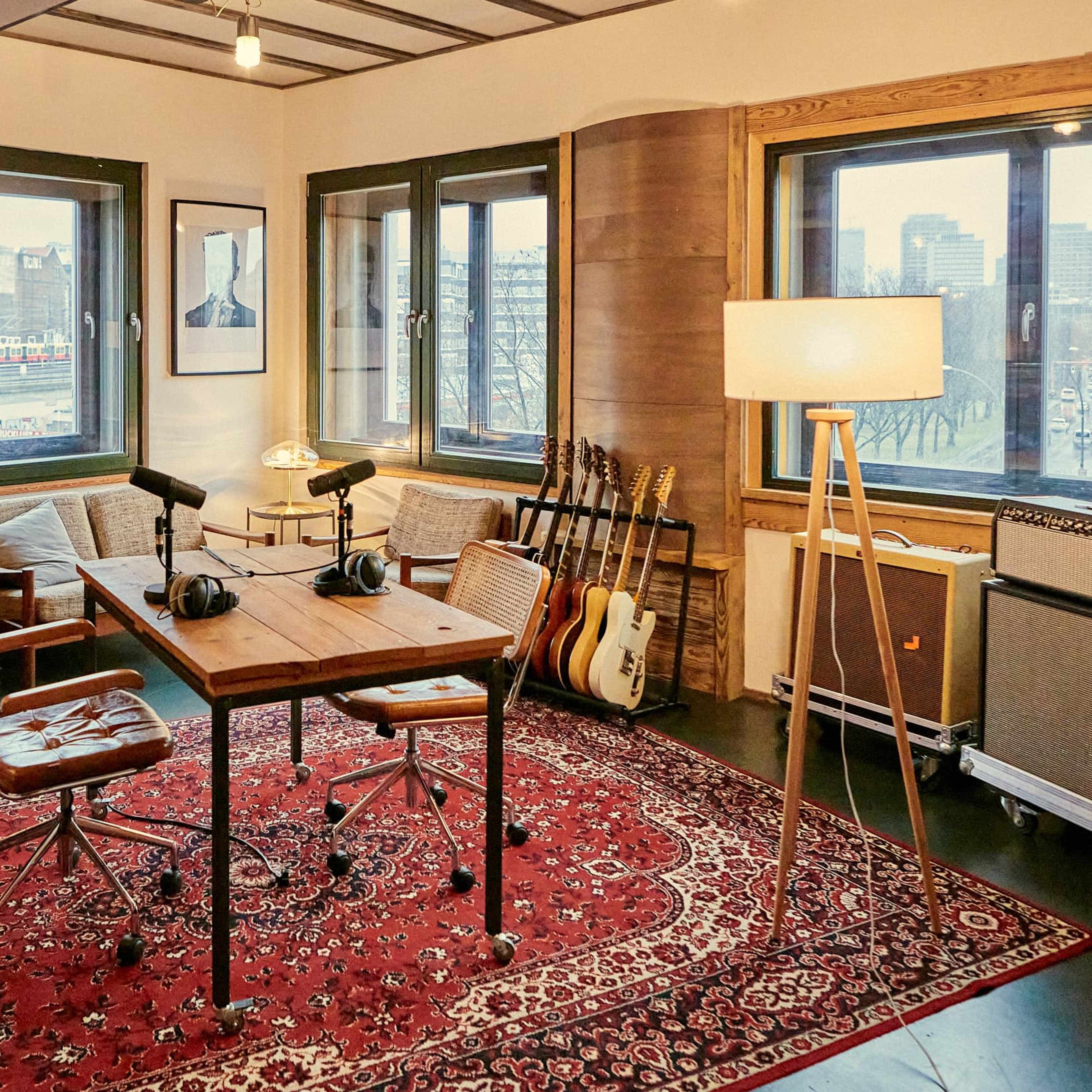 Studio für Audio, Video oder Meetings im Herzen Berlins direkt an der Spree. Bild in Friedrichshain, Berlin, BE