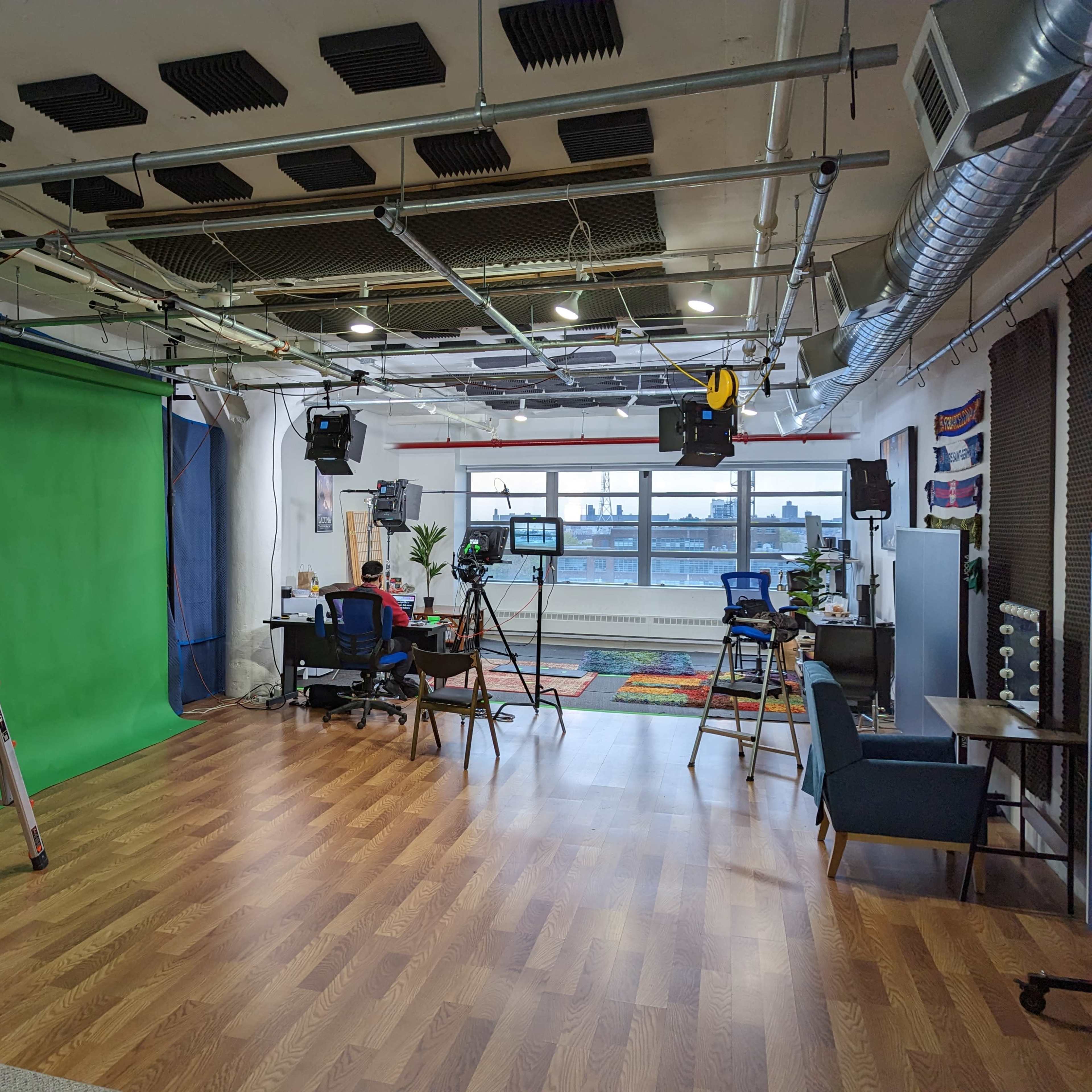 Brooklyn Navy Yard Production Studio with Lighting, Sound, Cameras and Free Par Image in Brooklyn Navy Yard, Brooklyn, NY