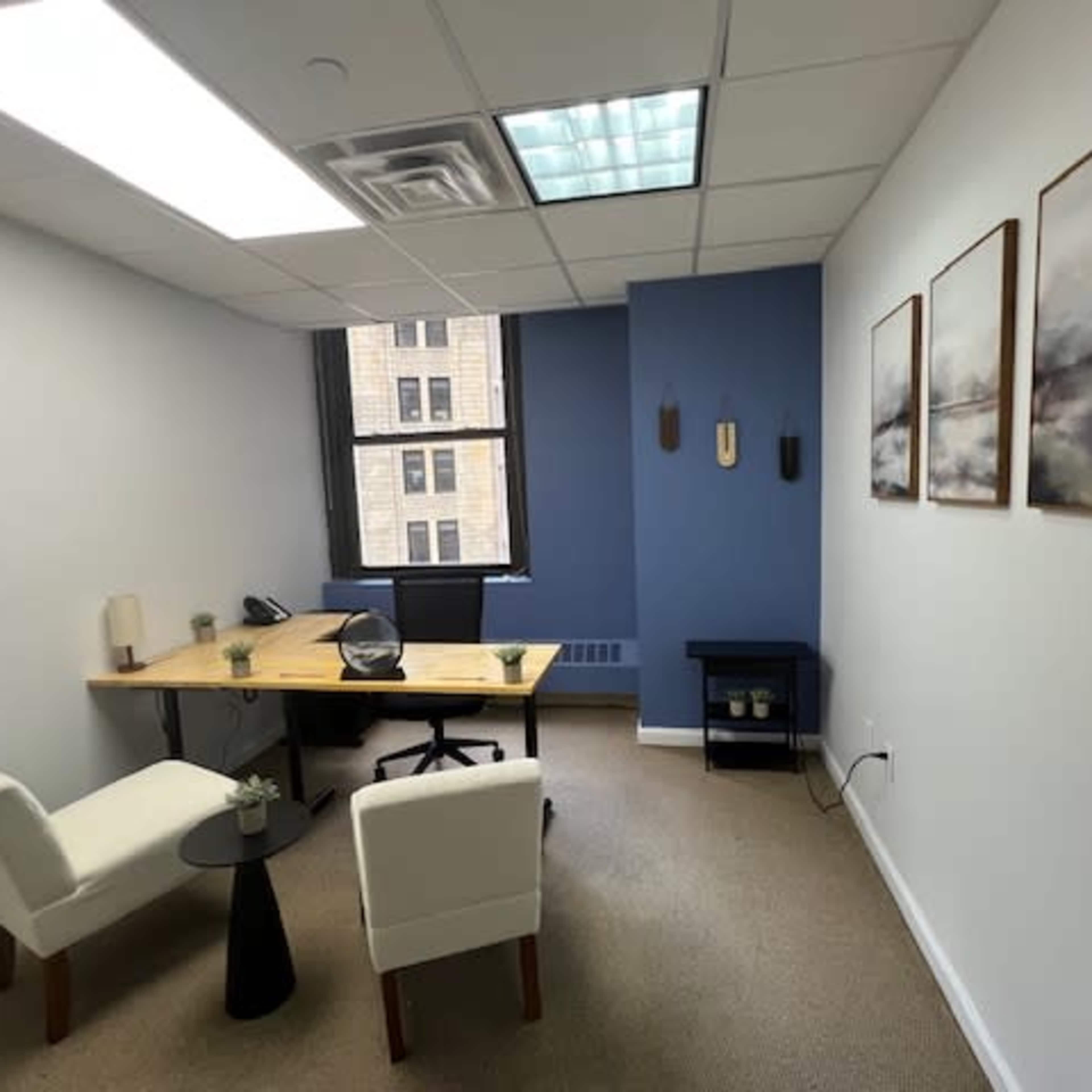 Private Furnished Office for Hourly/Daily Rental Image in Lower Manhattan, New York, NY